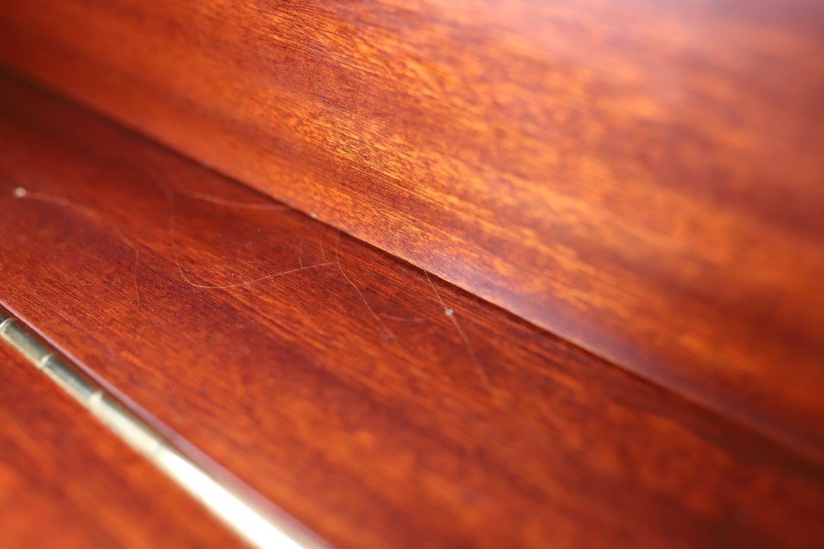 Kemble Oxford Secondhand Upright Piano, Satin Mahogany (293868)