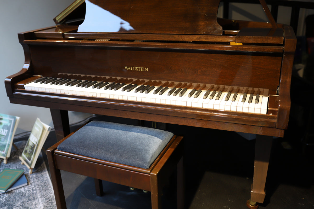 Waldstein GP148 Secondhand Grand Piano, Polished Walnut