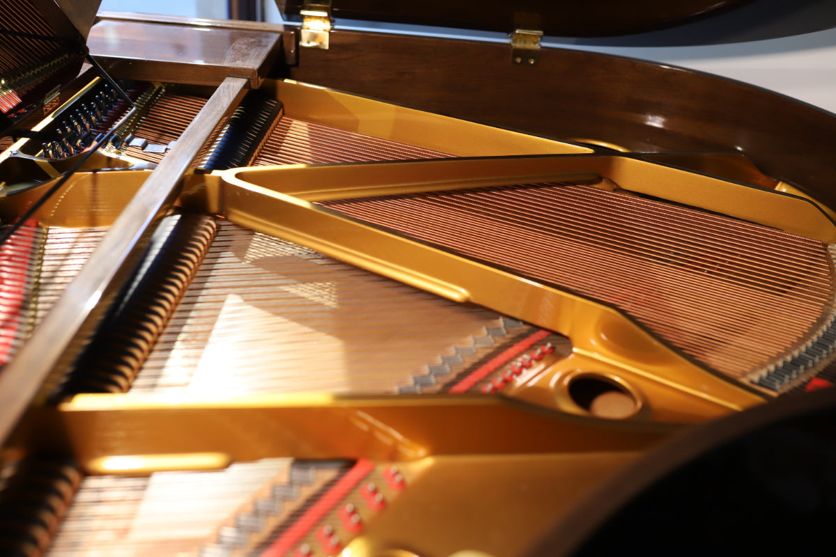 Waldstein GP148 Secondhand Grand Piano, Polished Walnut