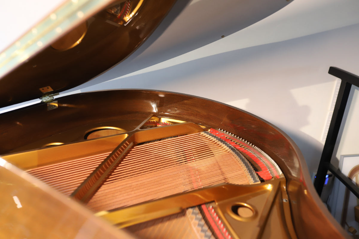 Waldstein GP148 Secondhand Grand Piano, Polished Walnut