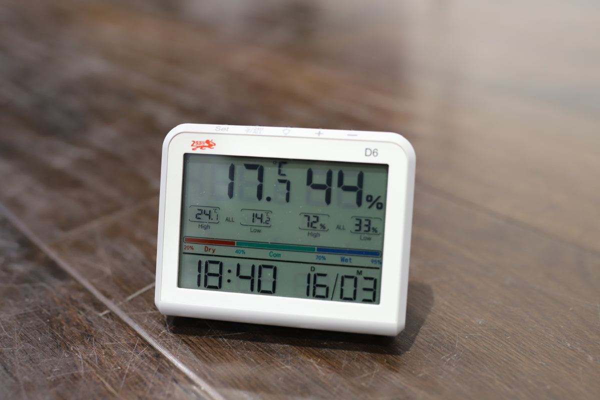 Millers Music Acoustic Digital Thermometer and Piano Hygrometer