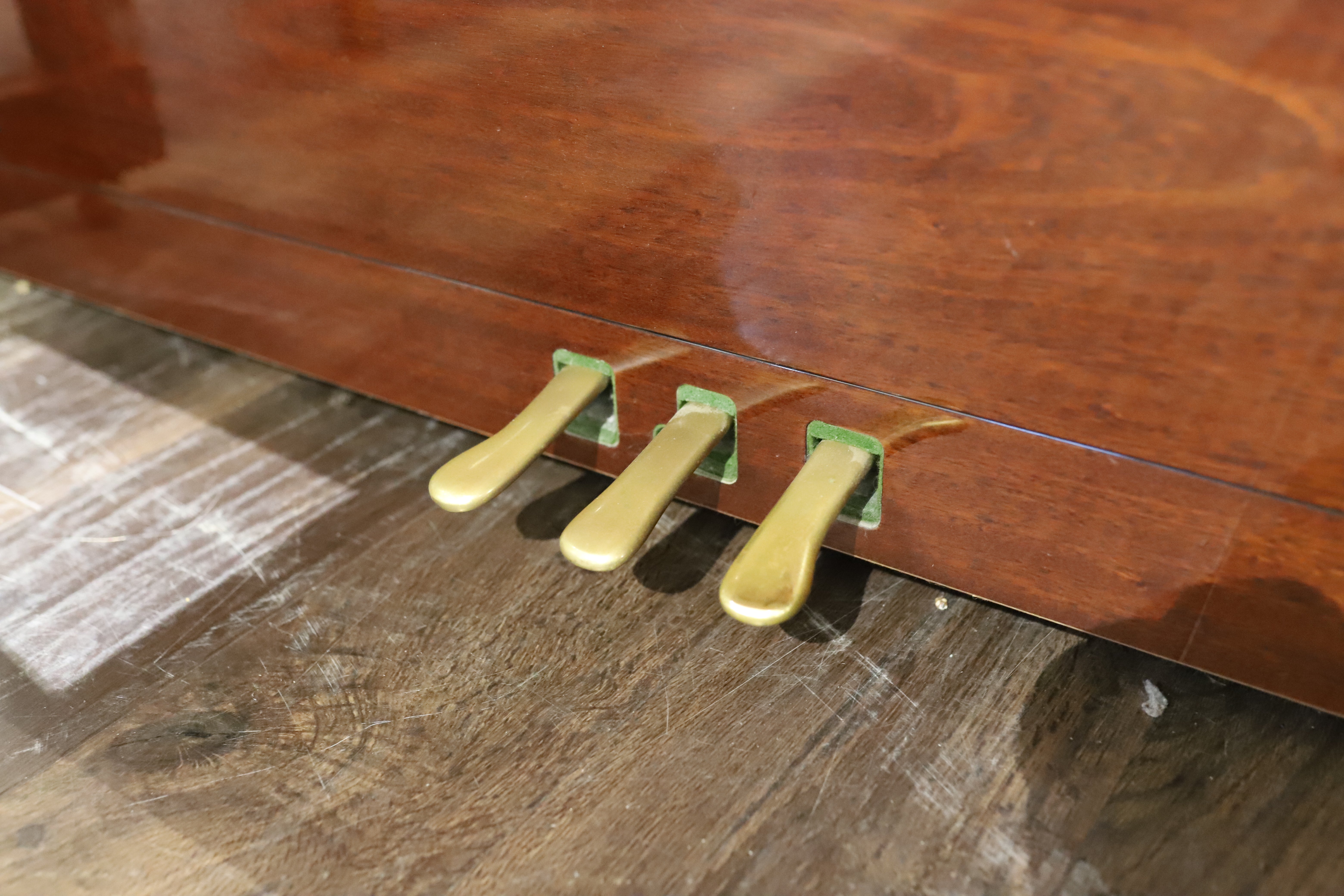 C. Bechstein Classic 118 Upright Piano Mahogany Gloss (Secondhand)