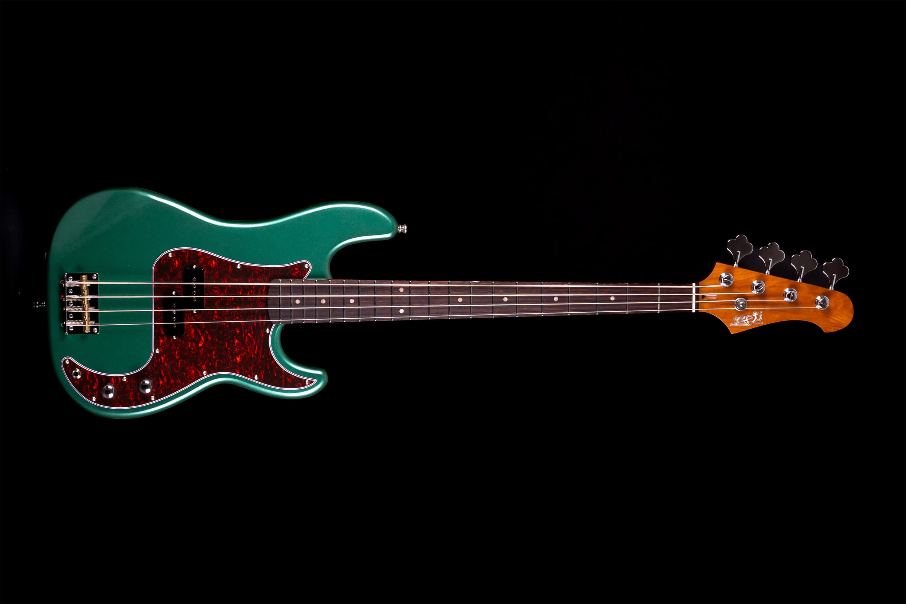 Jet JPB300 Bass Guitar, Green