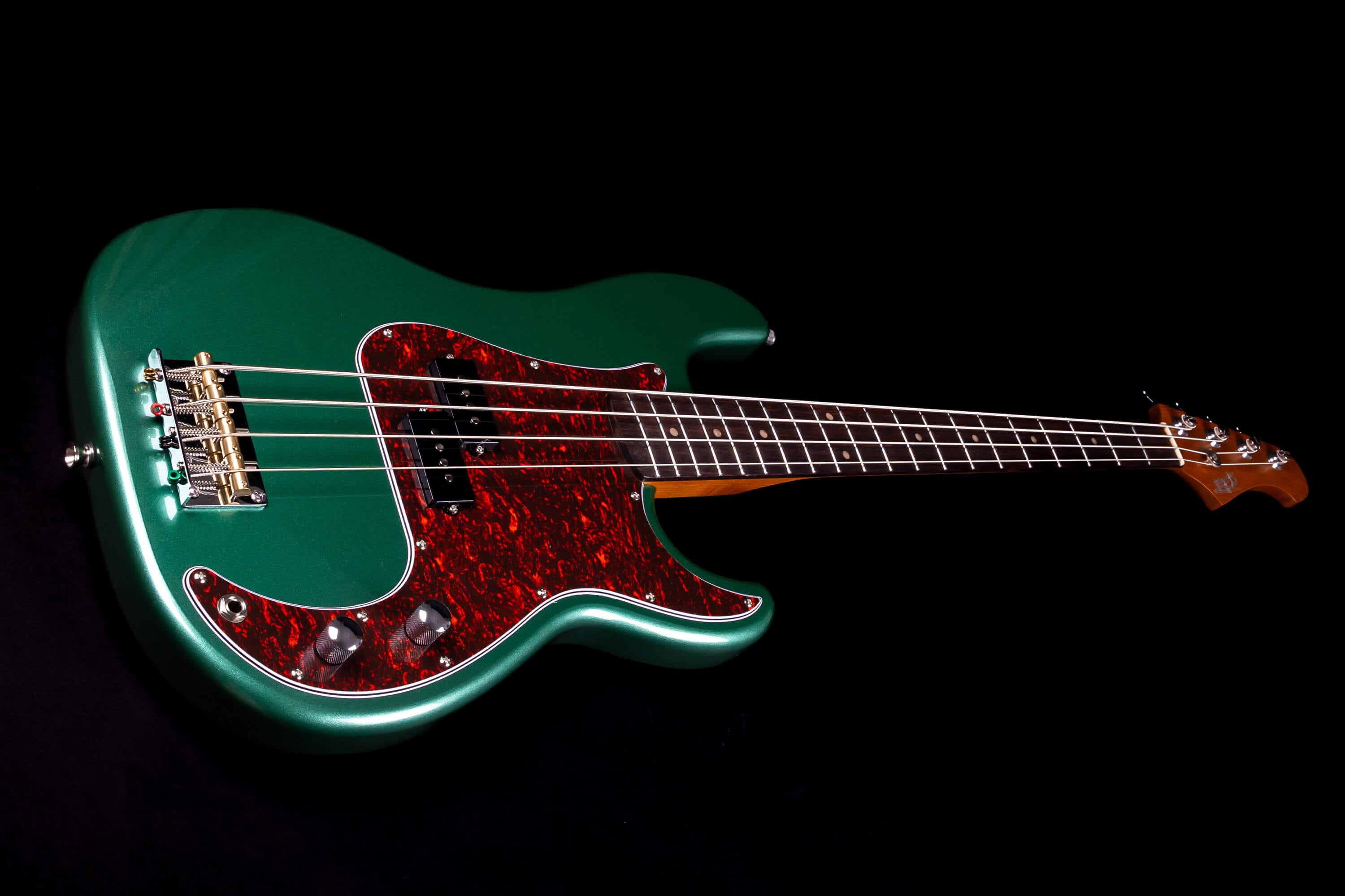 Jet JPB300 Bass Guitar, Green