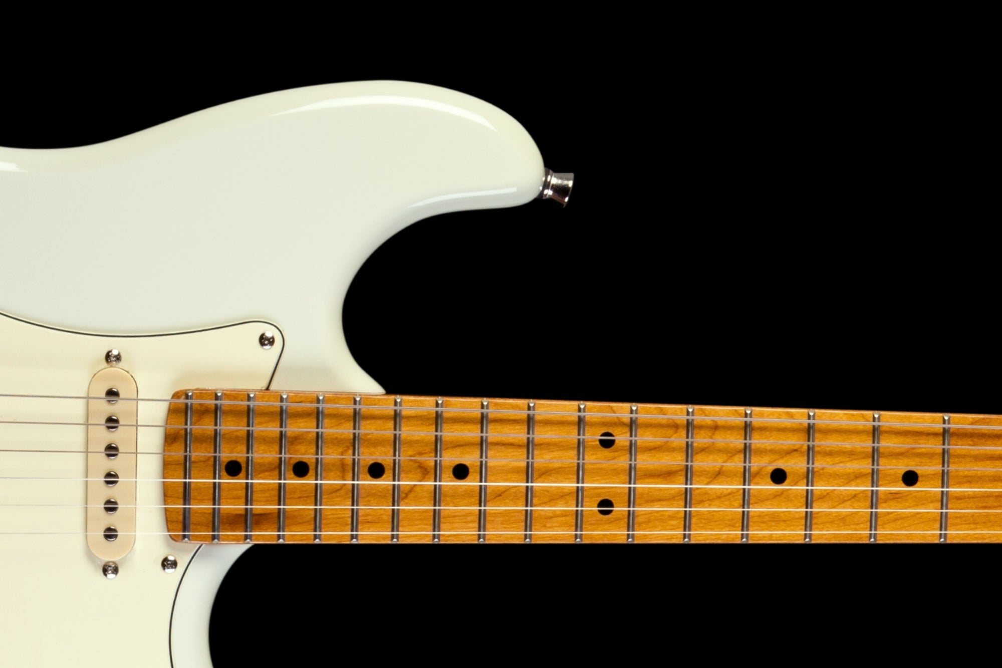 Jet JS300 Electric Guitar, Olympic White