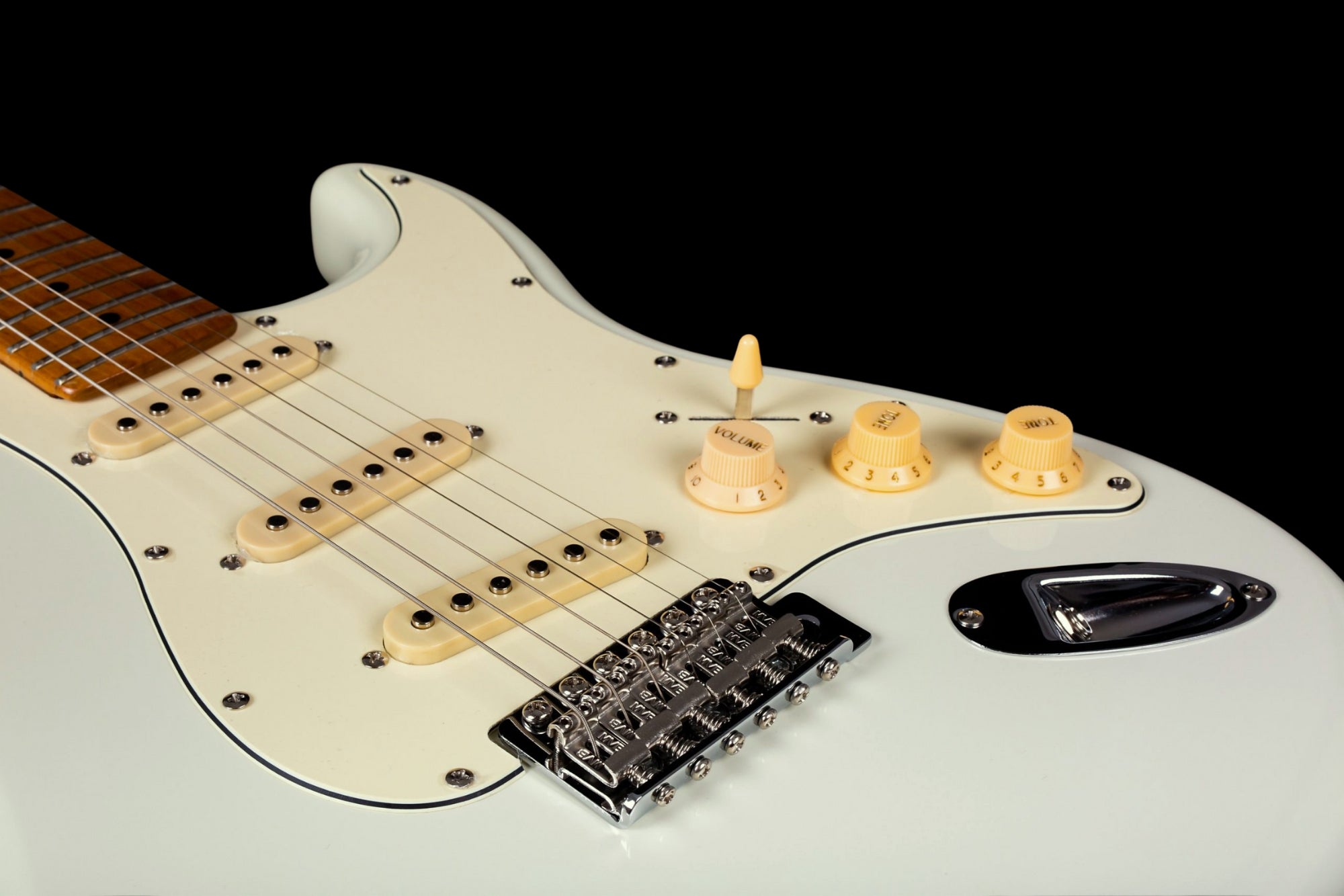 Jet JS300 Electric Guitar, Olympic White
