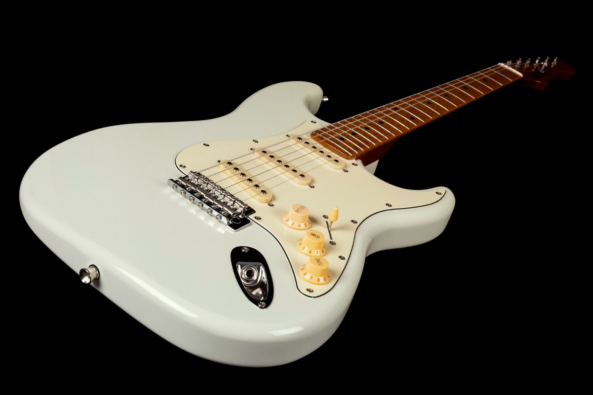 Jet JS300 Electric Guitar, Olympic White