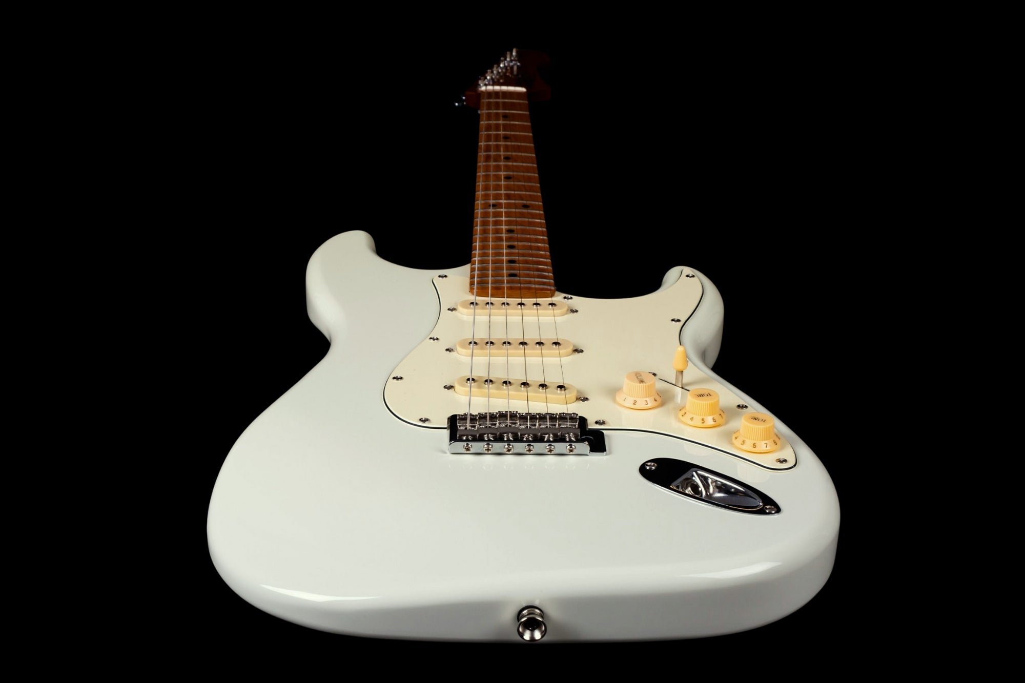 Jet JS300 Electric Guitar, Olympic White