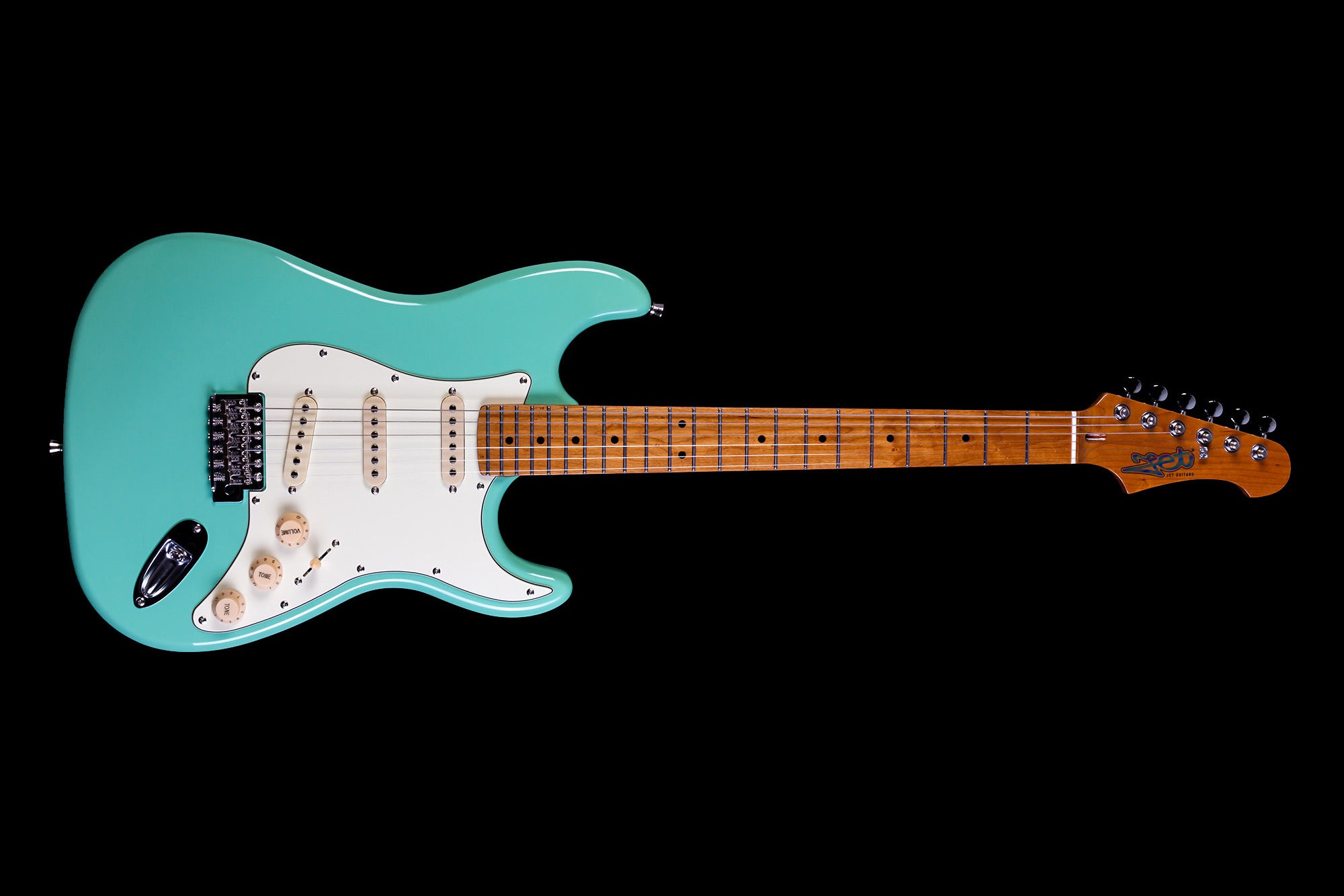 Jet JS300 Electric Guitar, Seamfoam Green