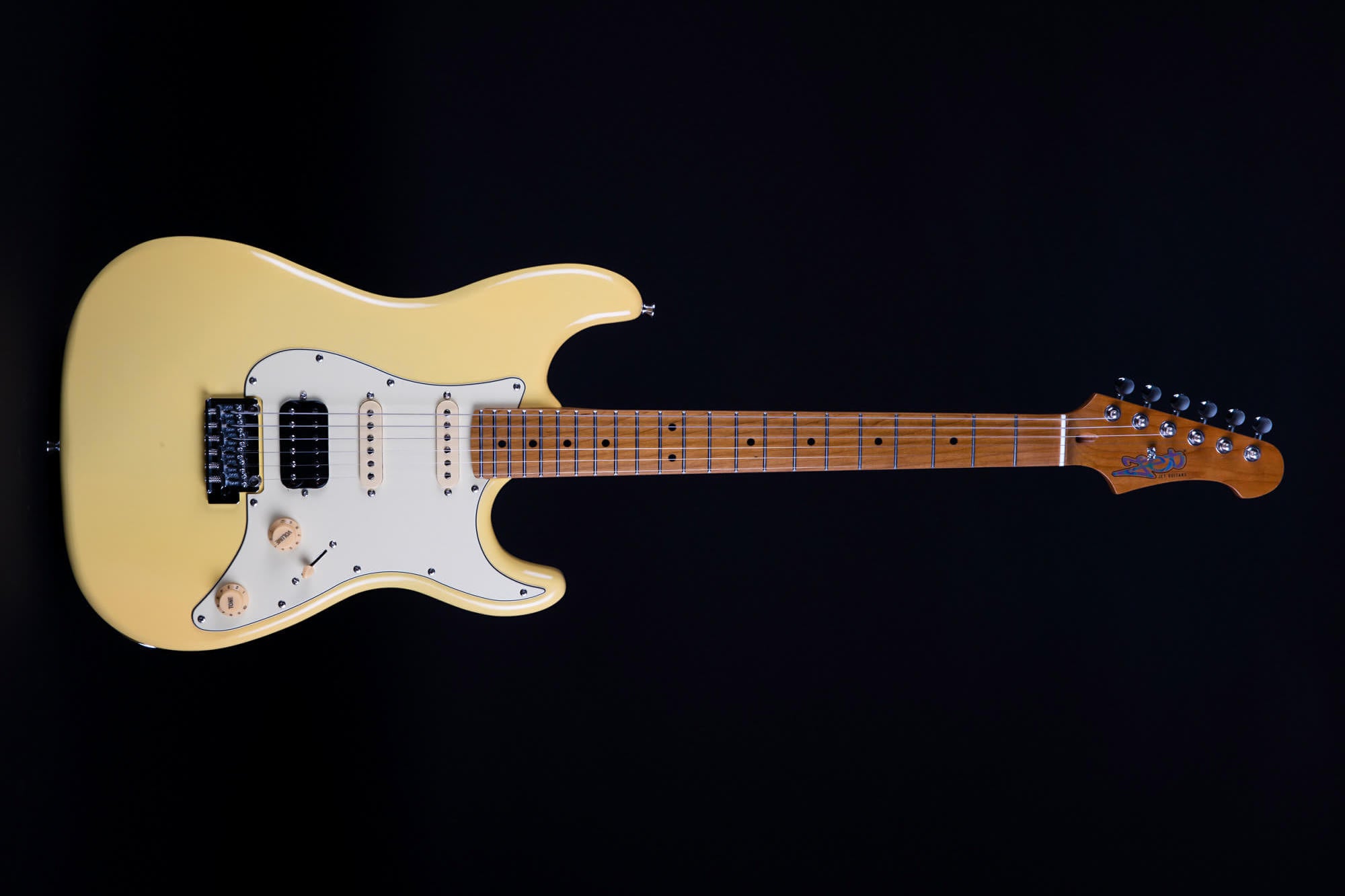 Jet JS400 Electric Guitar, Vintage Yellow