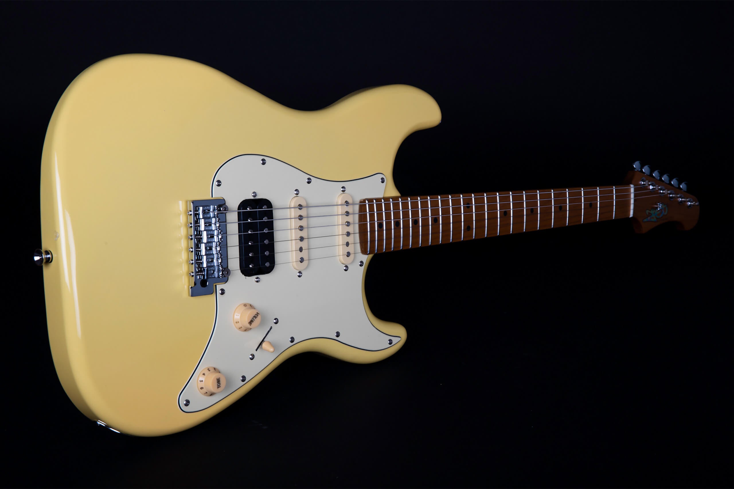Jet JS400 Electric Guitar, Vintage Yellow