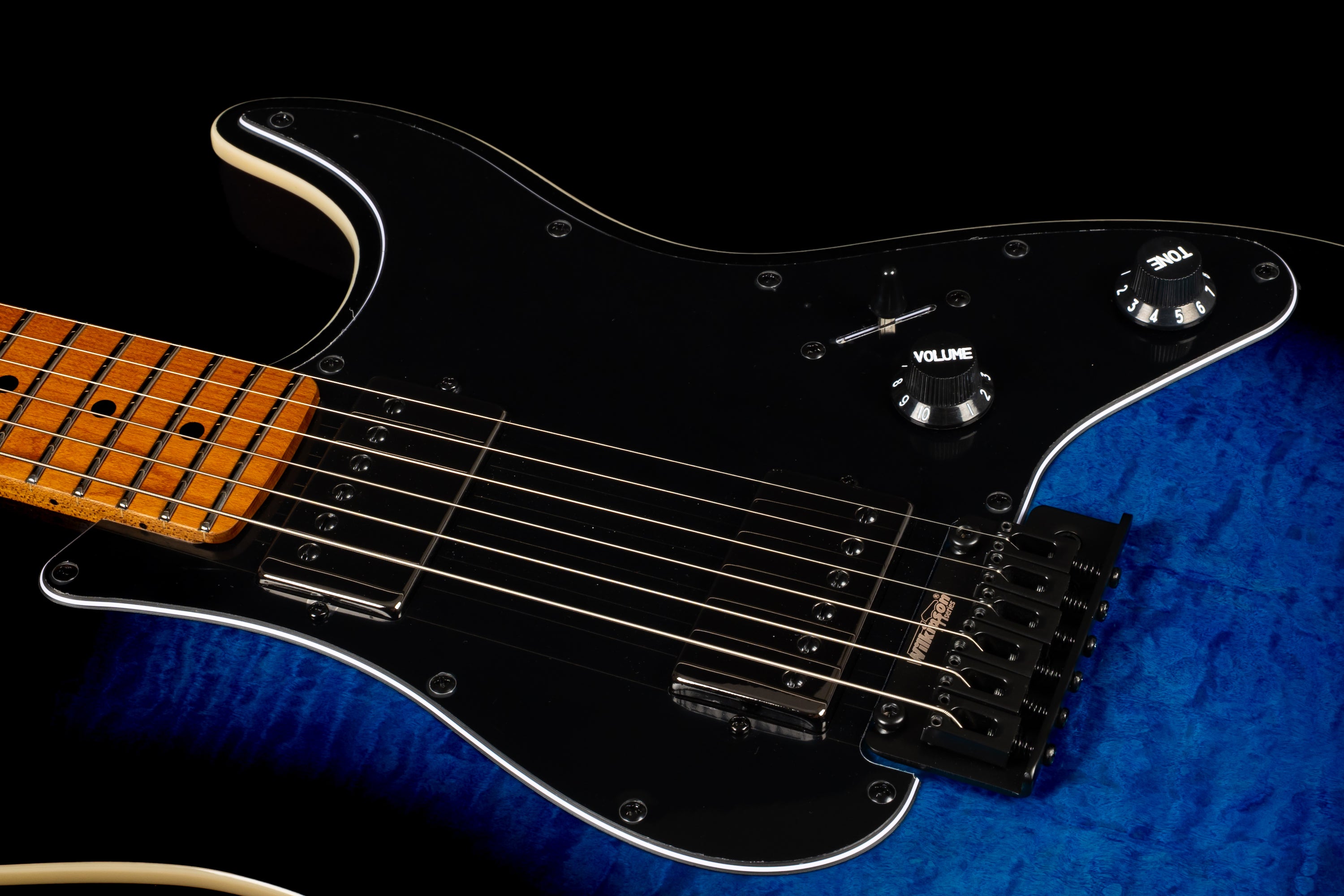 Jet JS450 Electric Guitar, Blue/Black Burst