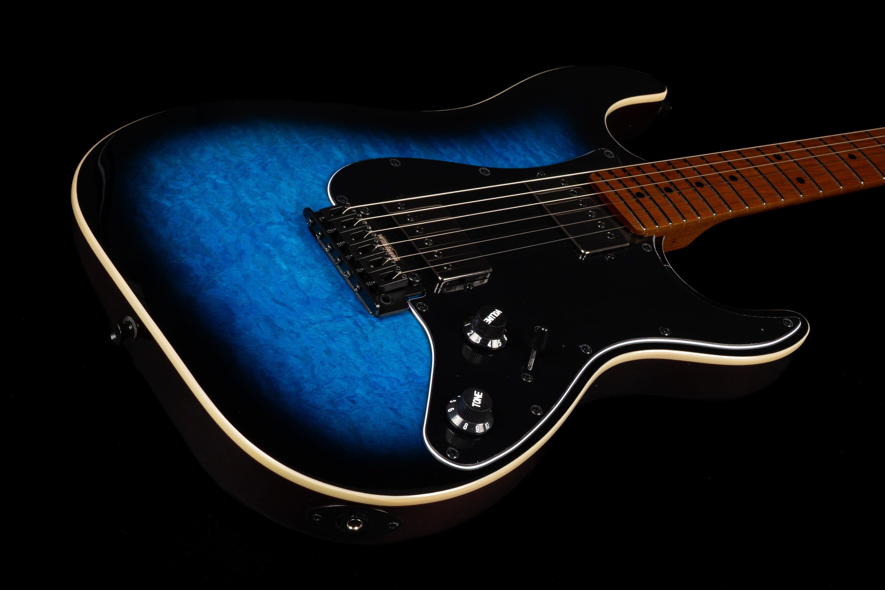 Jet JS450 Electric Guitar, Blue/Black Burst
