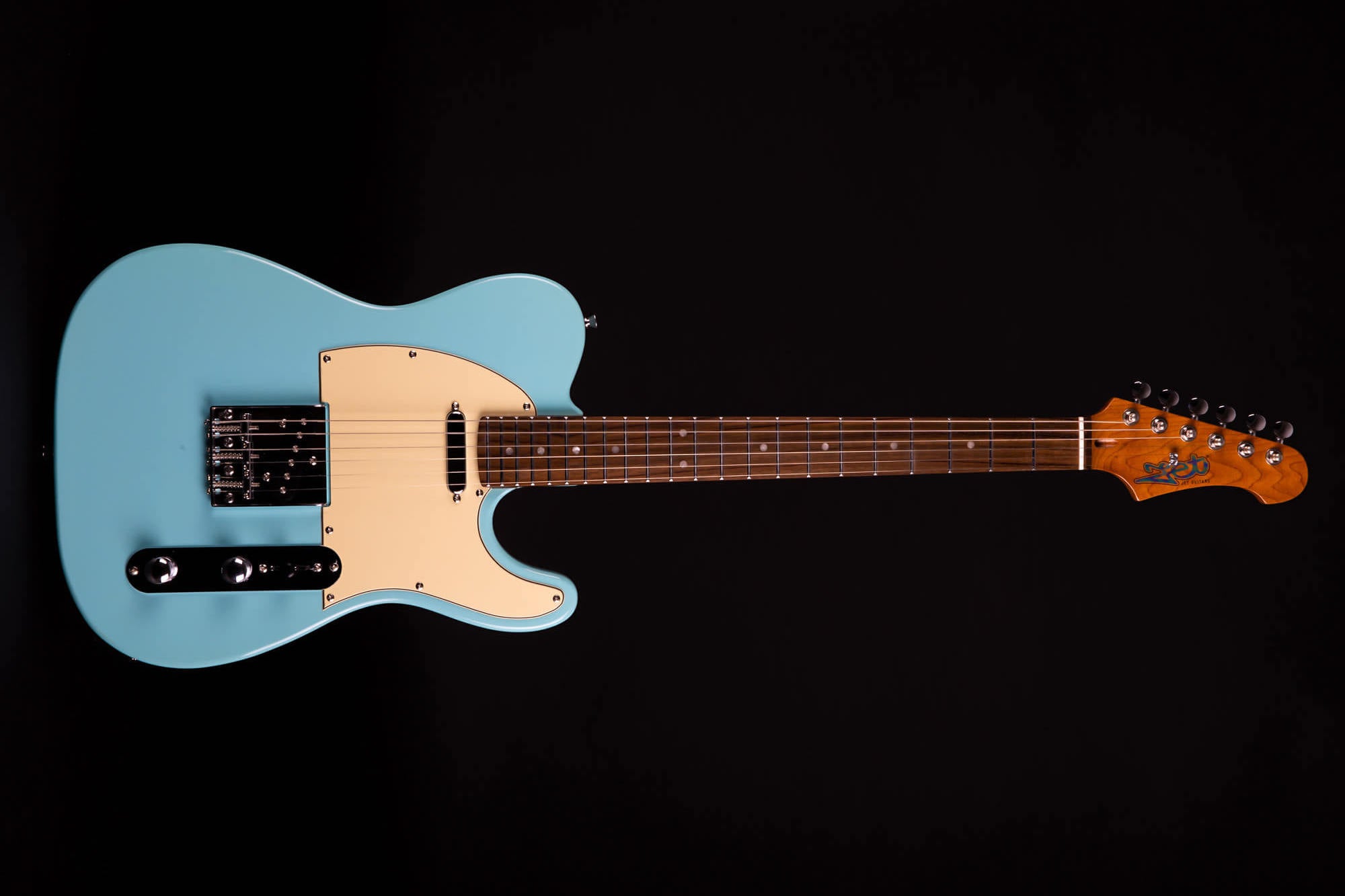 Jet JT300 Electric Guitar, Light Blue/Rosewood
