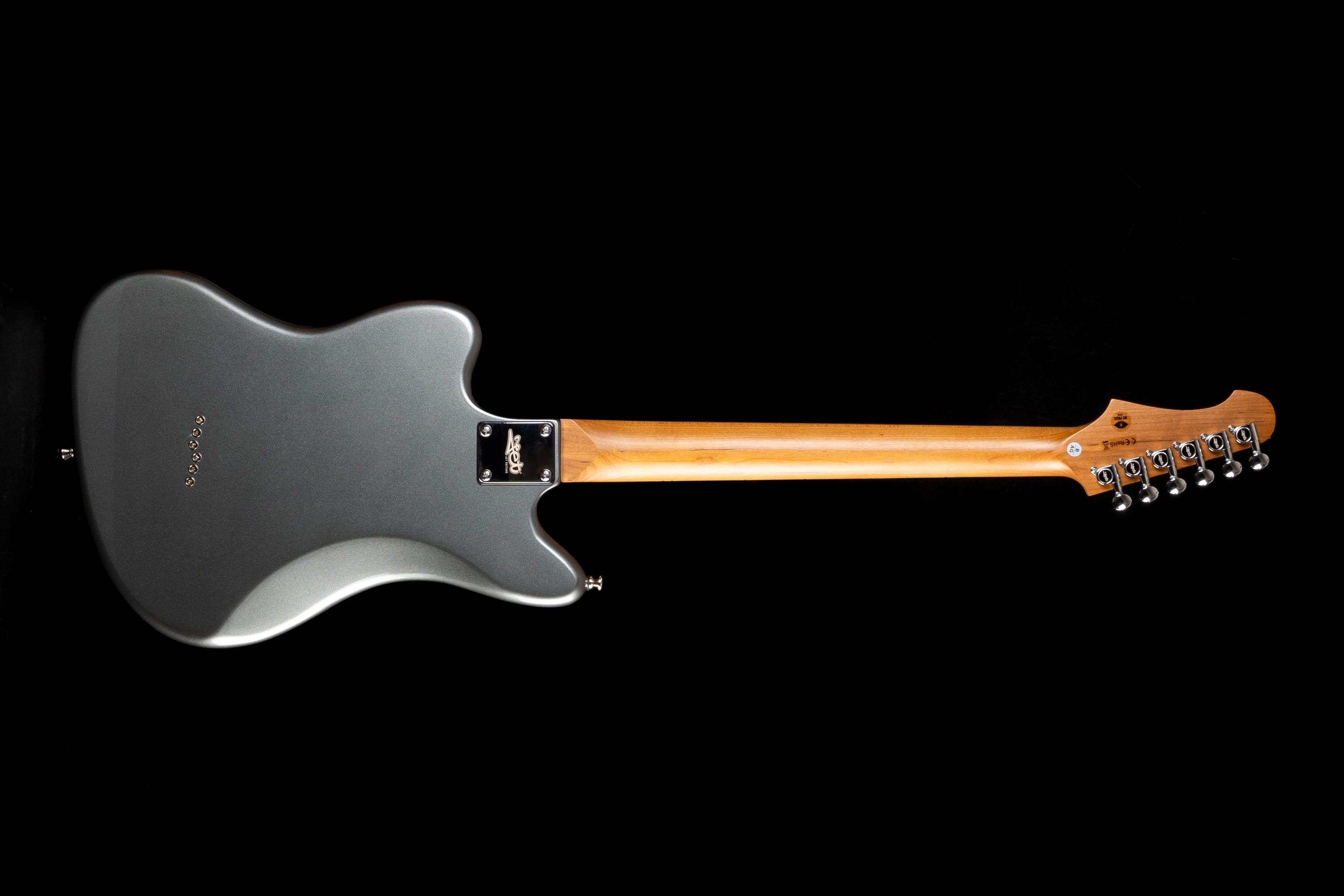 Jet JJ350 Baritone Electric Guitar, Charcoal