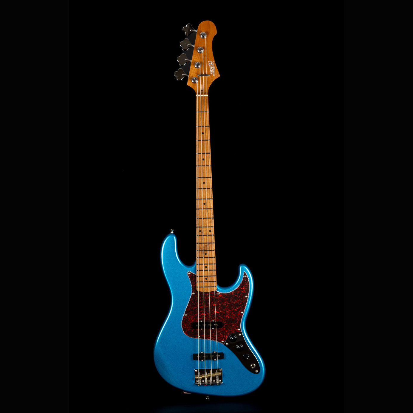 Jet JJB300 Bass Guitar, Lake Placid Blue