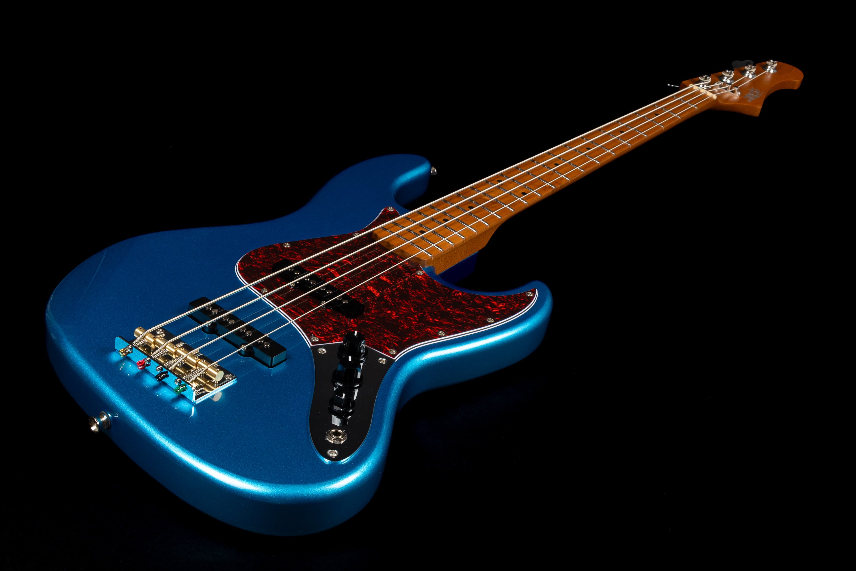 Jet JJB300 Bass Guitar, Lake Placid Blue