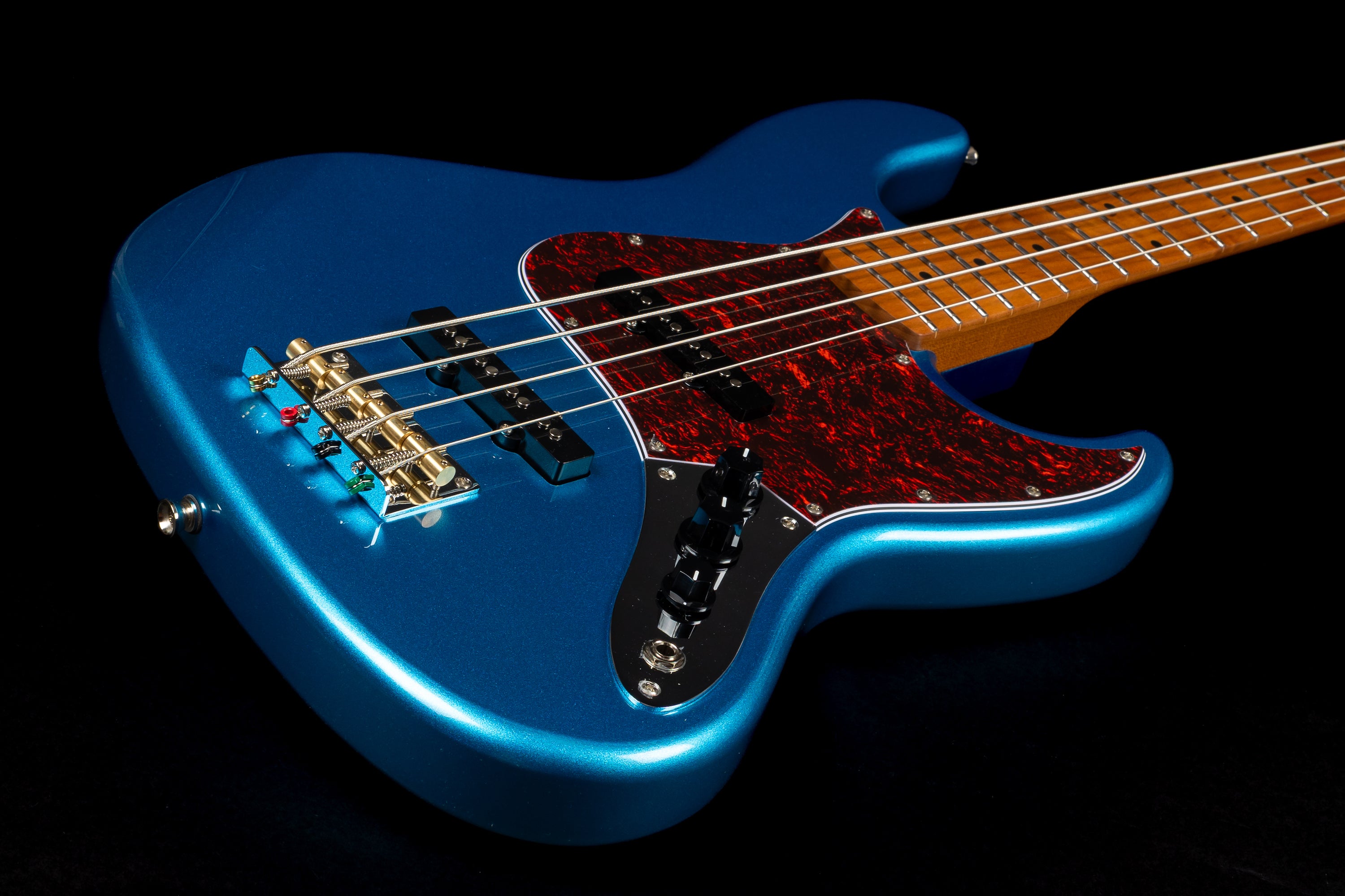 Jet JJB300 Bass Guitar, Lake Placid Blue