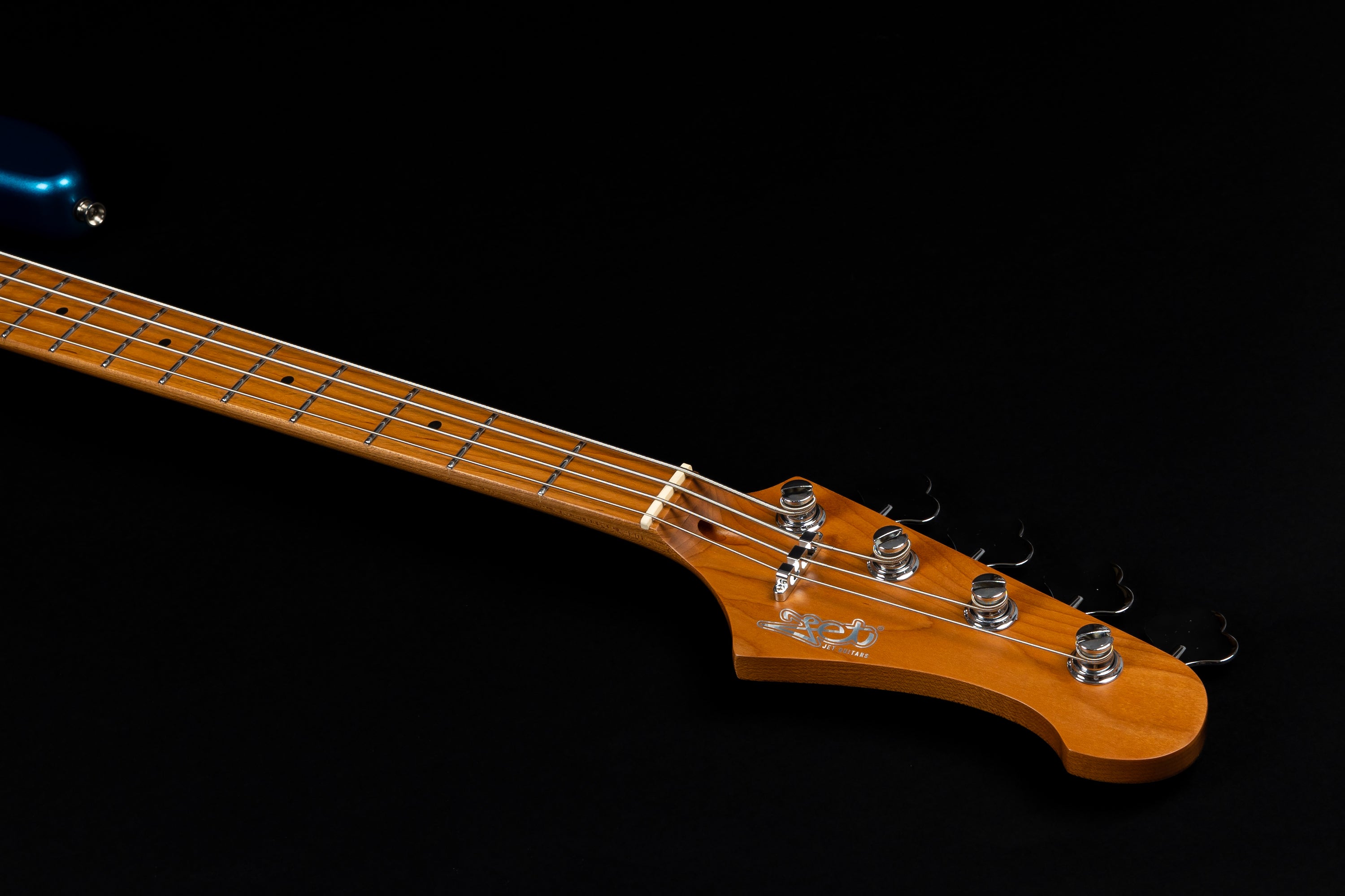 Jet JJB300 Bass Guitar, Lake Placid Blue