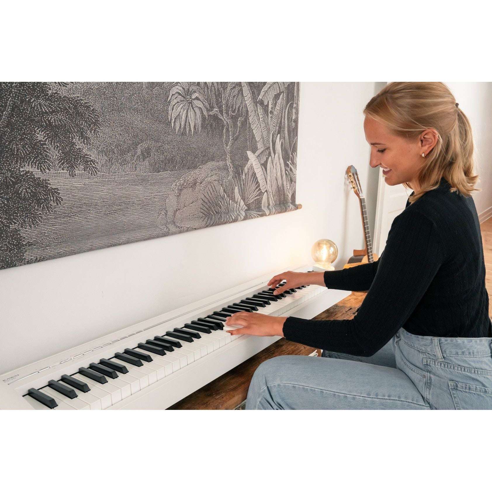 Kawai ES120W White Portable Digital Piano