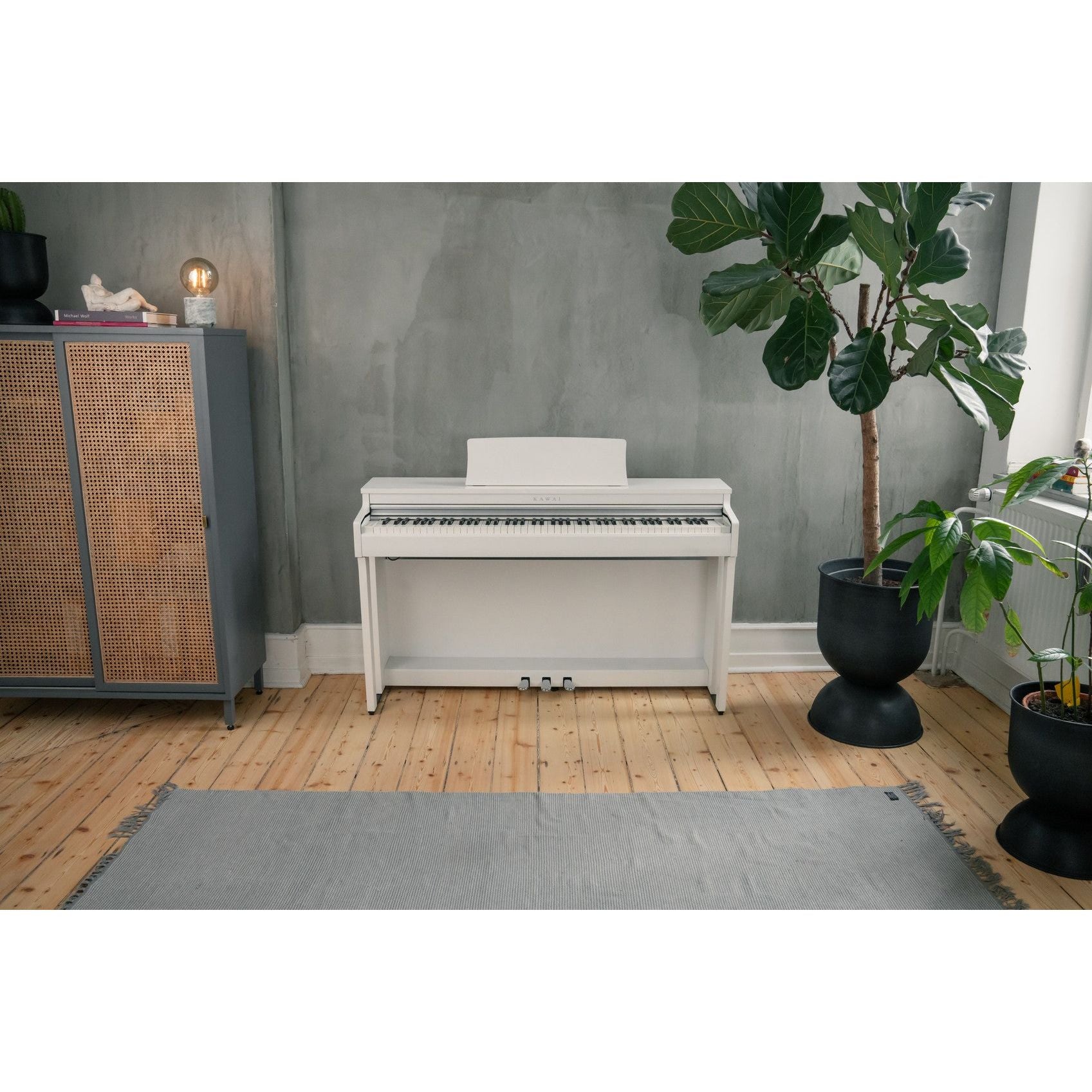 Kawai CN201W Satin White Home Digital Piano