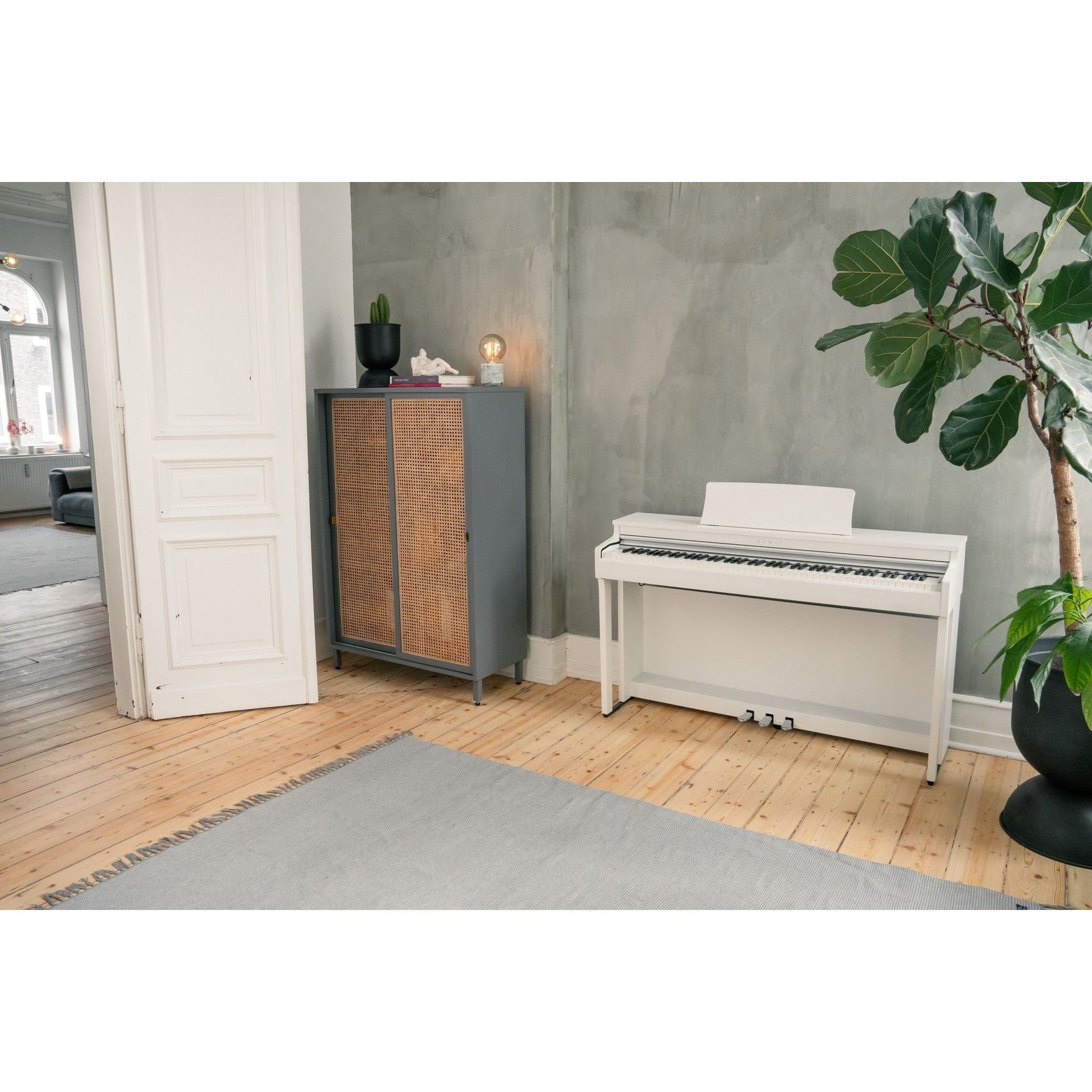 Kawai CN201W Satin White Home Digital Piano