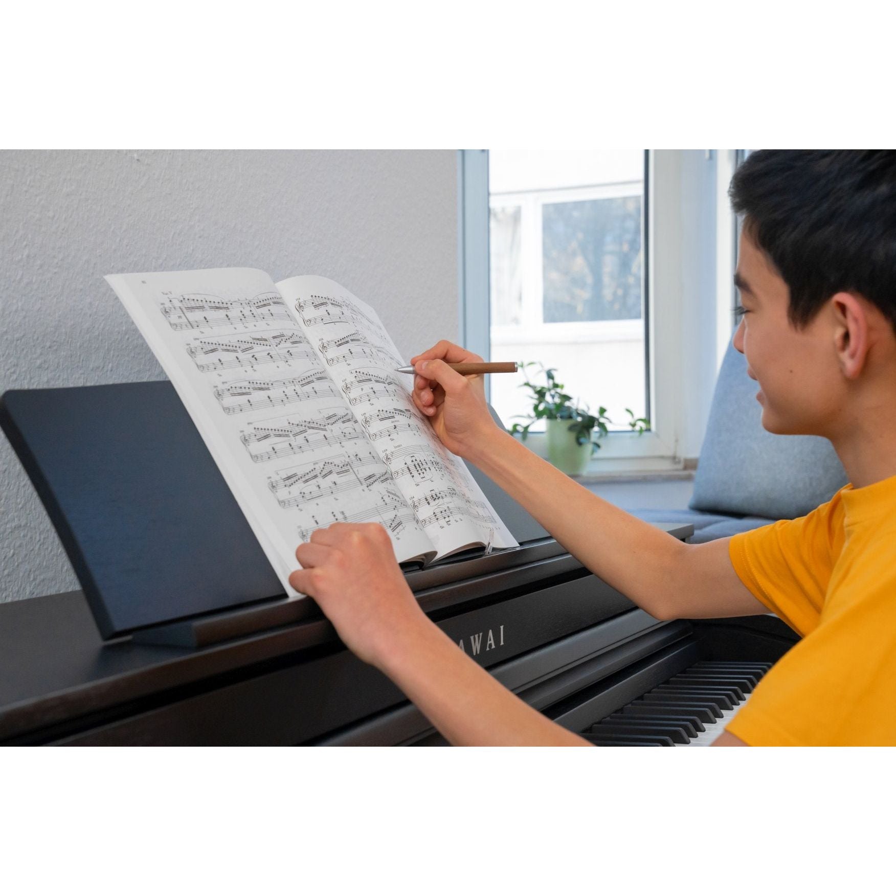 Kawai CA401B Satin Black Concert Artist Home Digital Piano