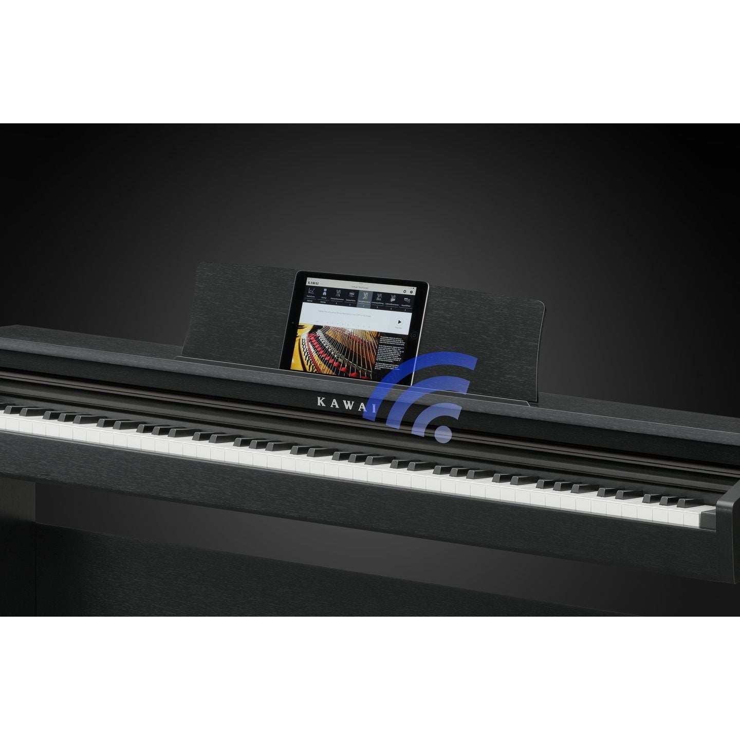 Kawai KDP120B Satin Black Digital Home Piano