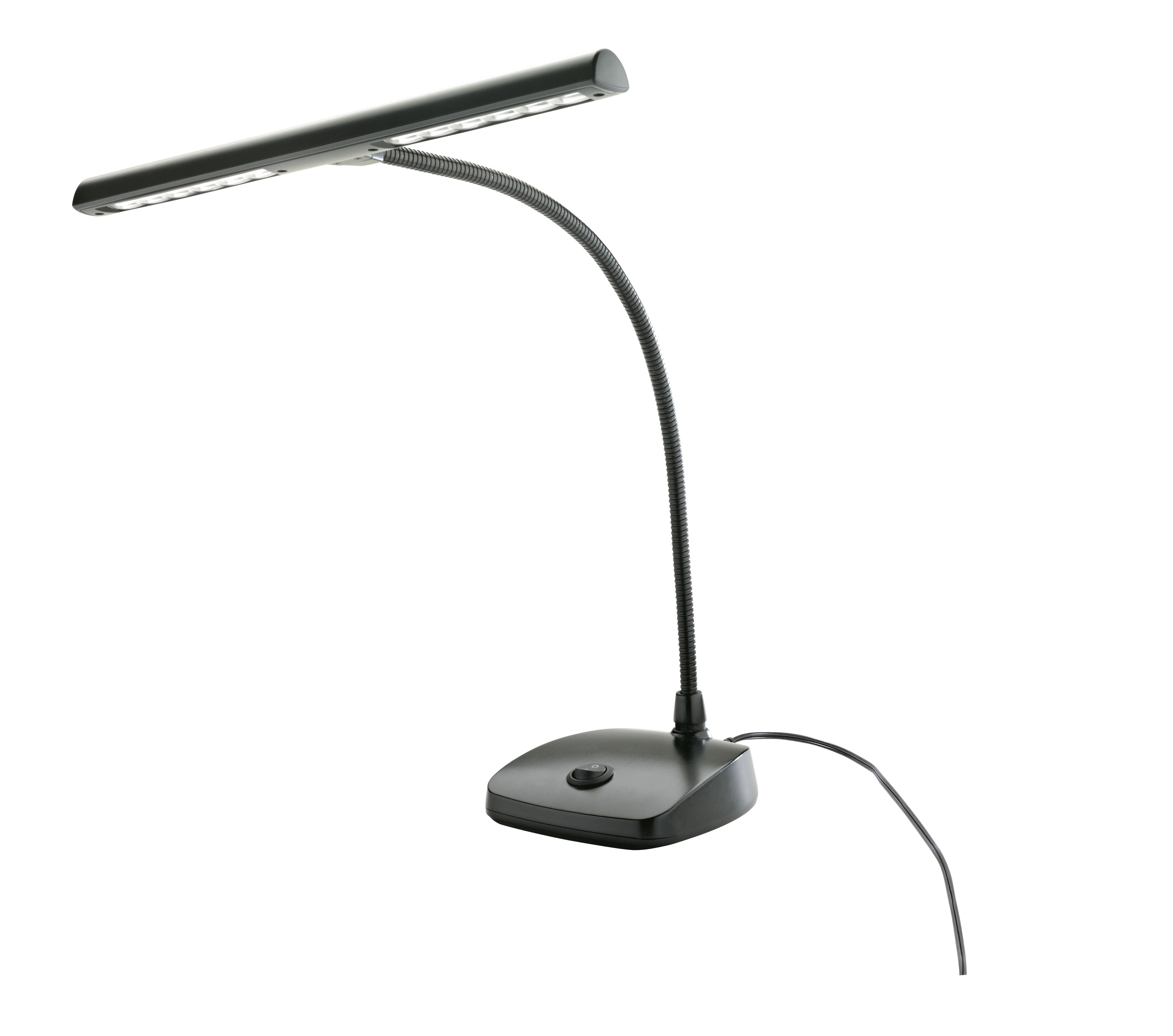 K&M Piano Lamp, Black