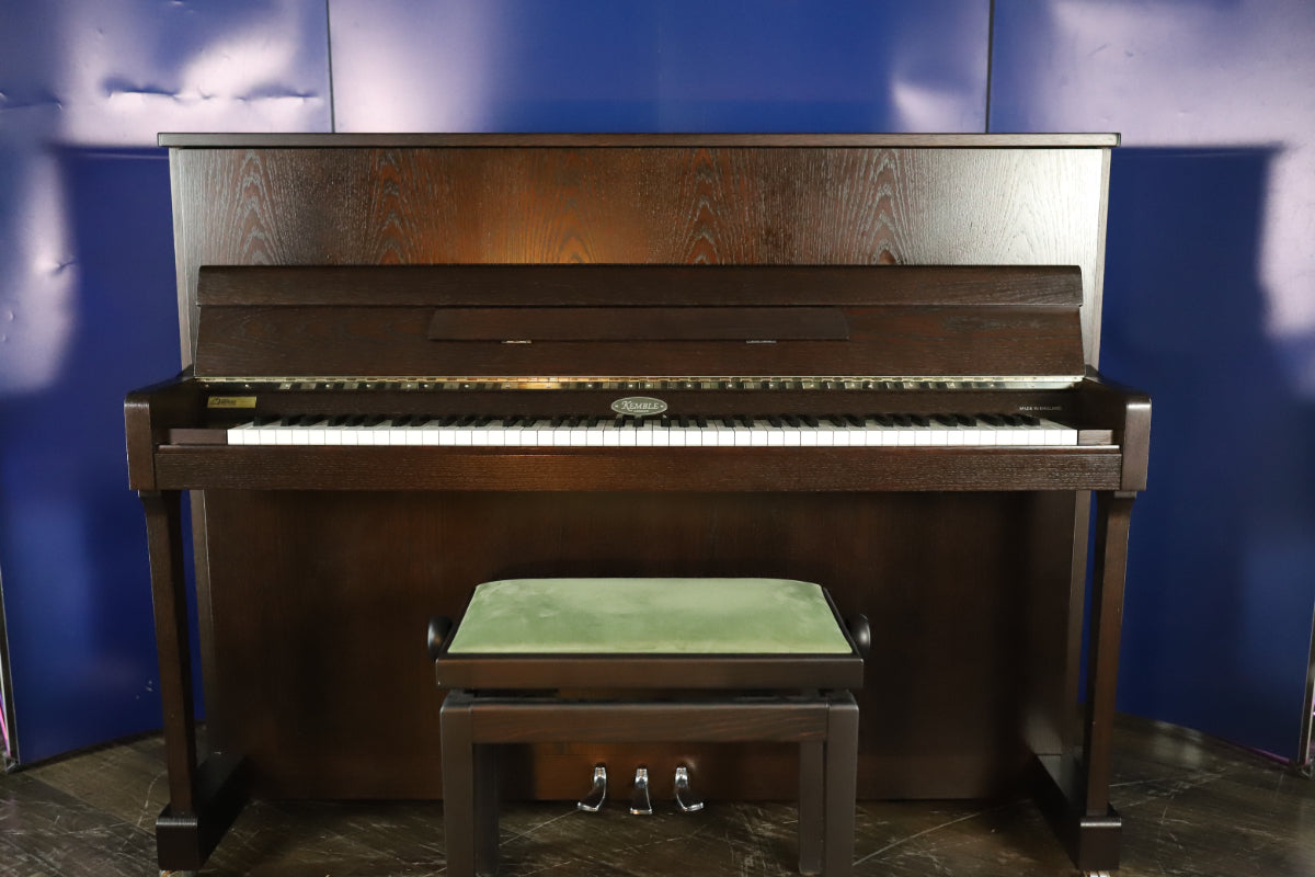 Kemble Classic T Secondhand Upright Piano, Satin Mocha