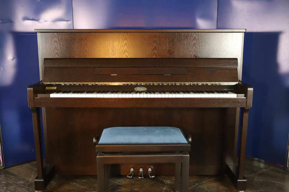 Kemble Classic T Secondhand Upright Piano, Satin Mocha