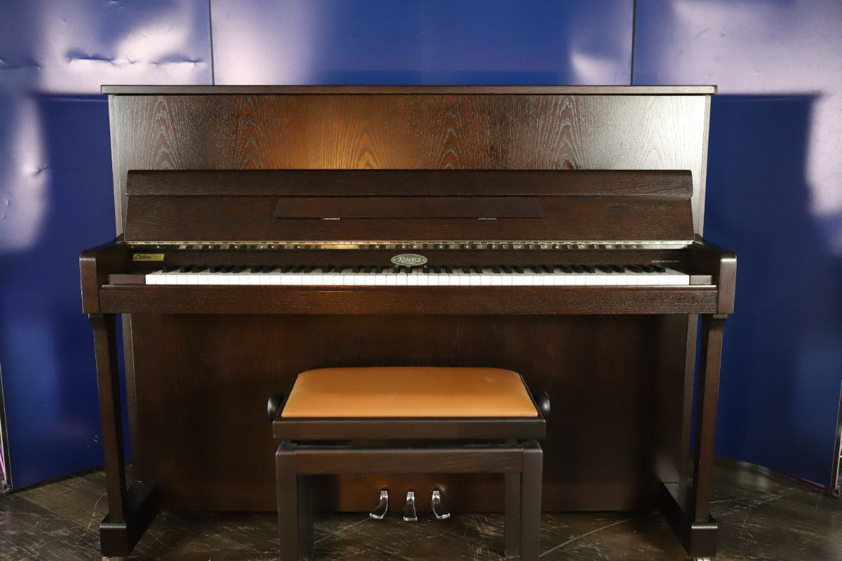 Kemble Classic T Secondhand Upright Piano, Satin Mocha