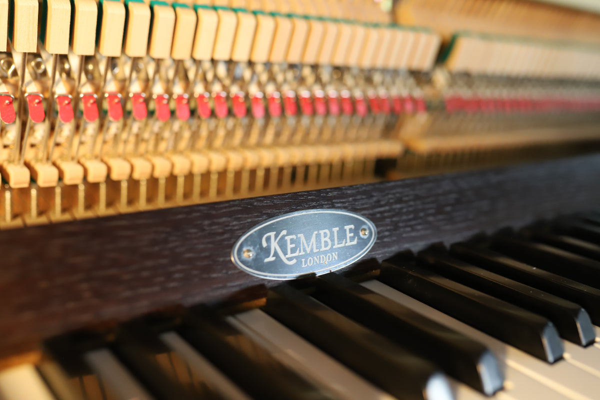 Kemble Classic T Secondhand Upright Piano, Satin Mocha