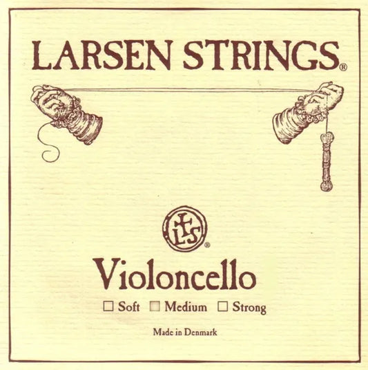 Larsen Original Cello Strings, 4/4 Medium Tension