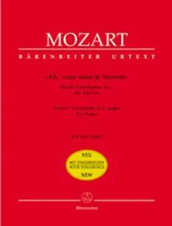 Mozart, Wolfgang Amadeus: 12 Variations K265 Ah vous dirai Fingerd