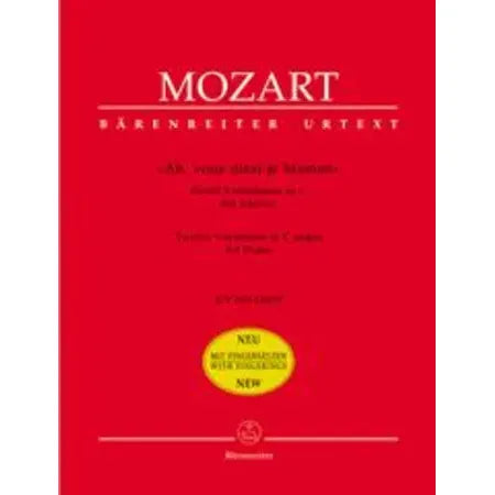 Mozart, Wolfgang Amadeus: 12 Variations K265 Ah vous dirai Fingerd
