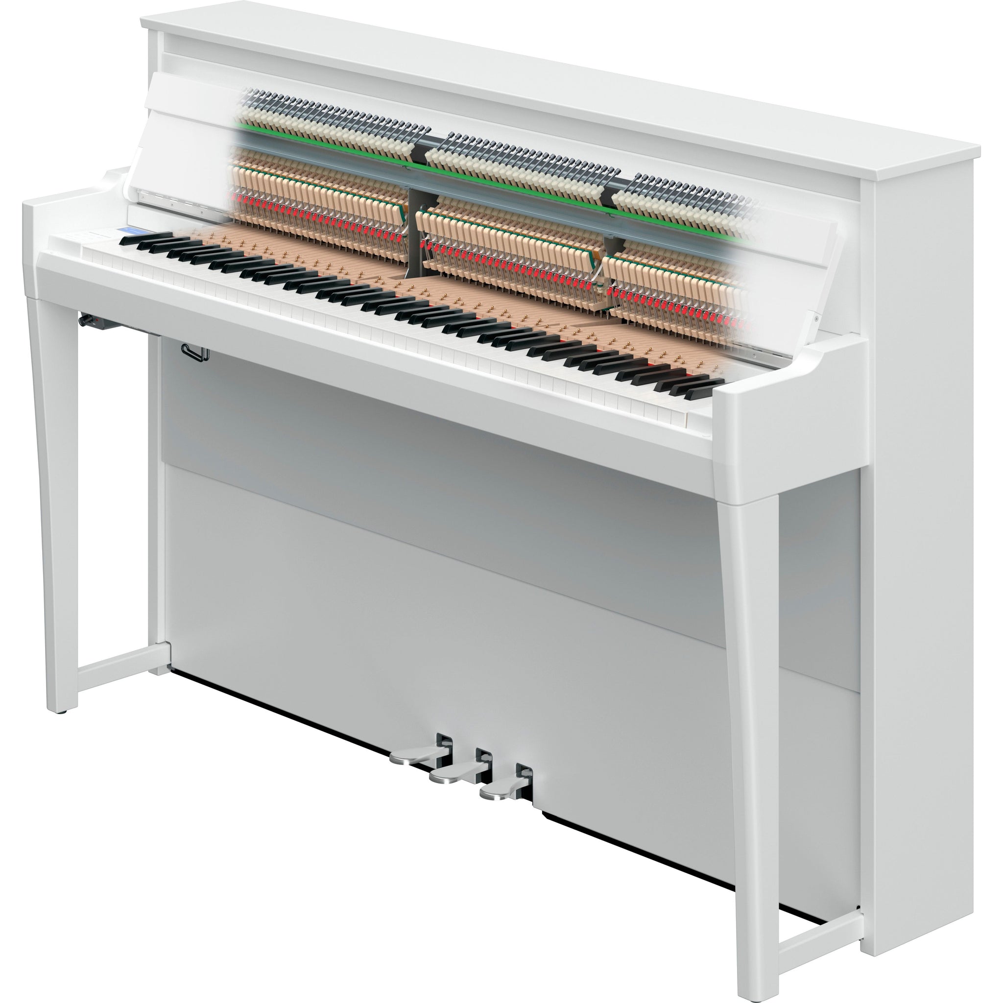Yamaha NU1XA Polished White Hybrid Digital Piano