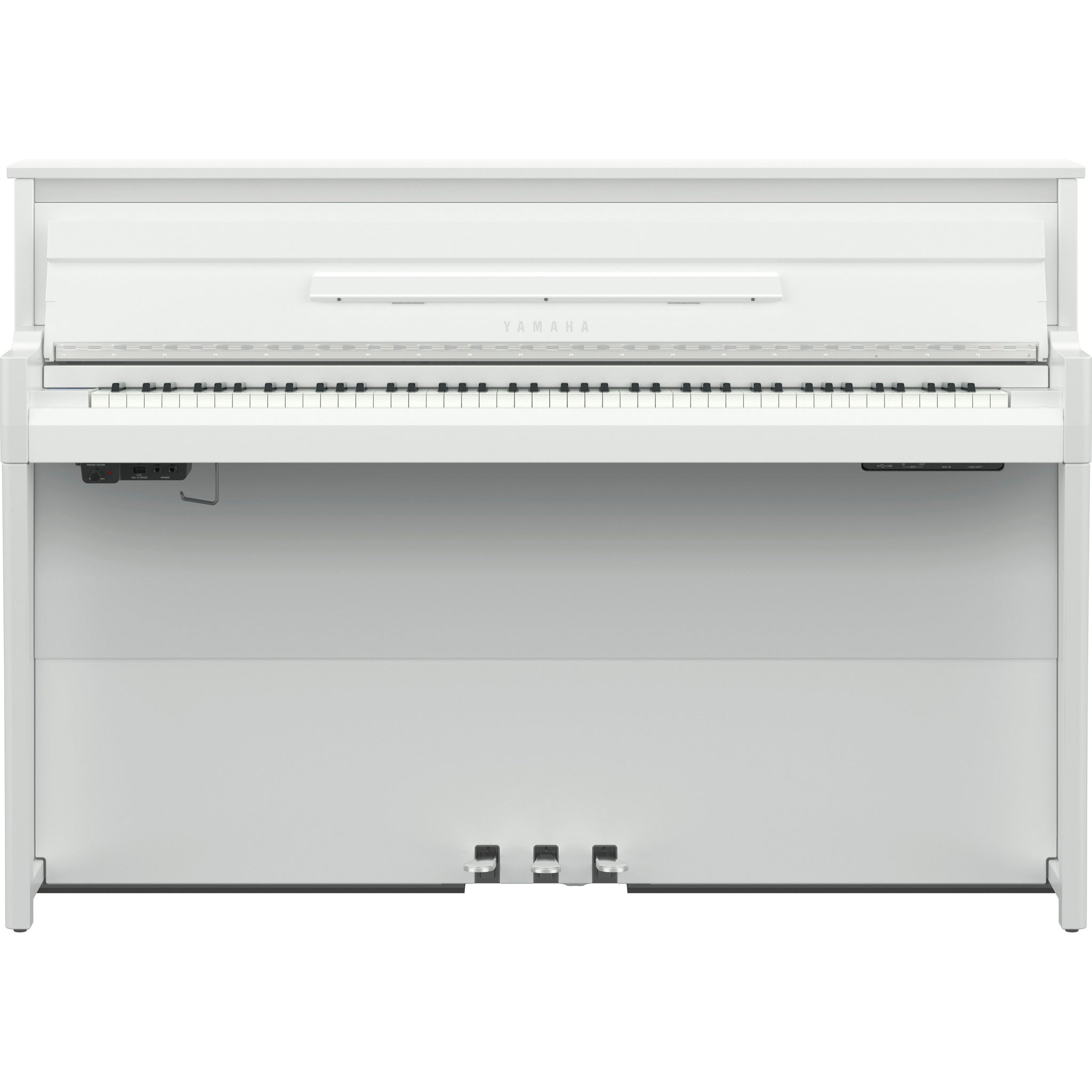 Yamaha NU1XA Polished White Hybrid Digital Piano