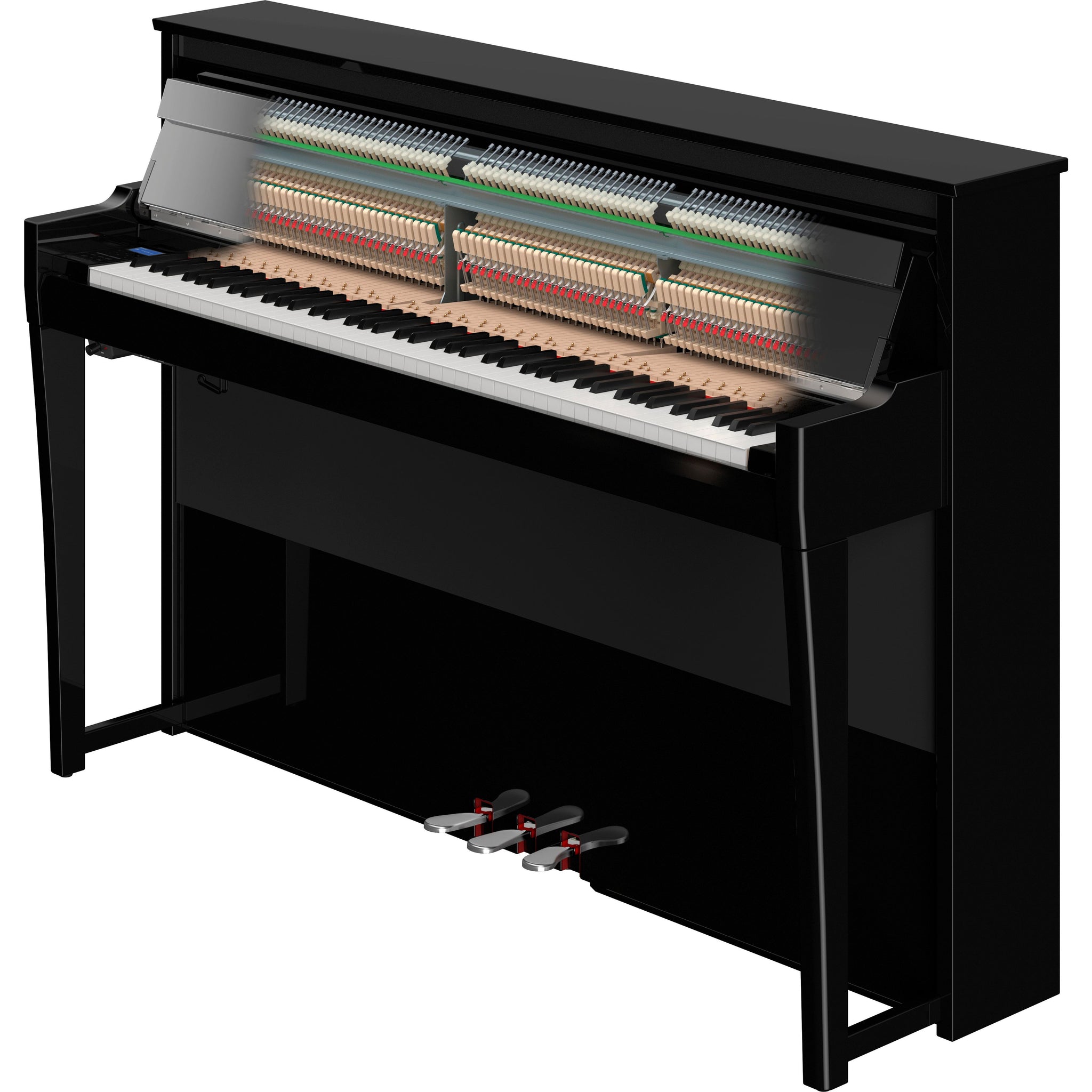 Yamaha NU1XA Polished Black Hybrid Digital Piano