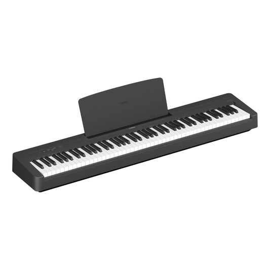 Yamaha P145BT Bluetooth Portable Piano, Satin Black