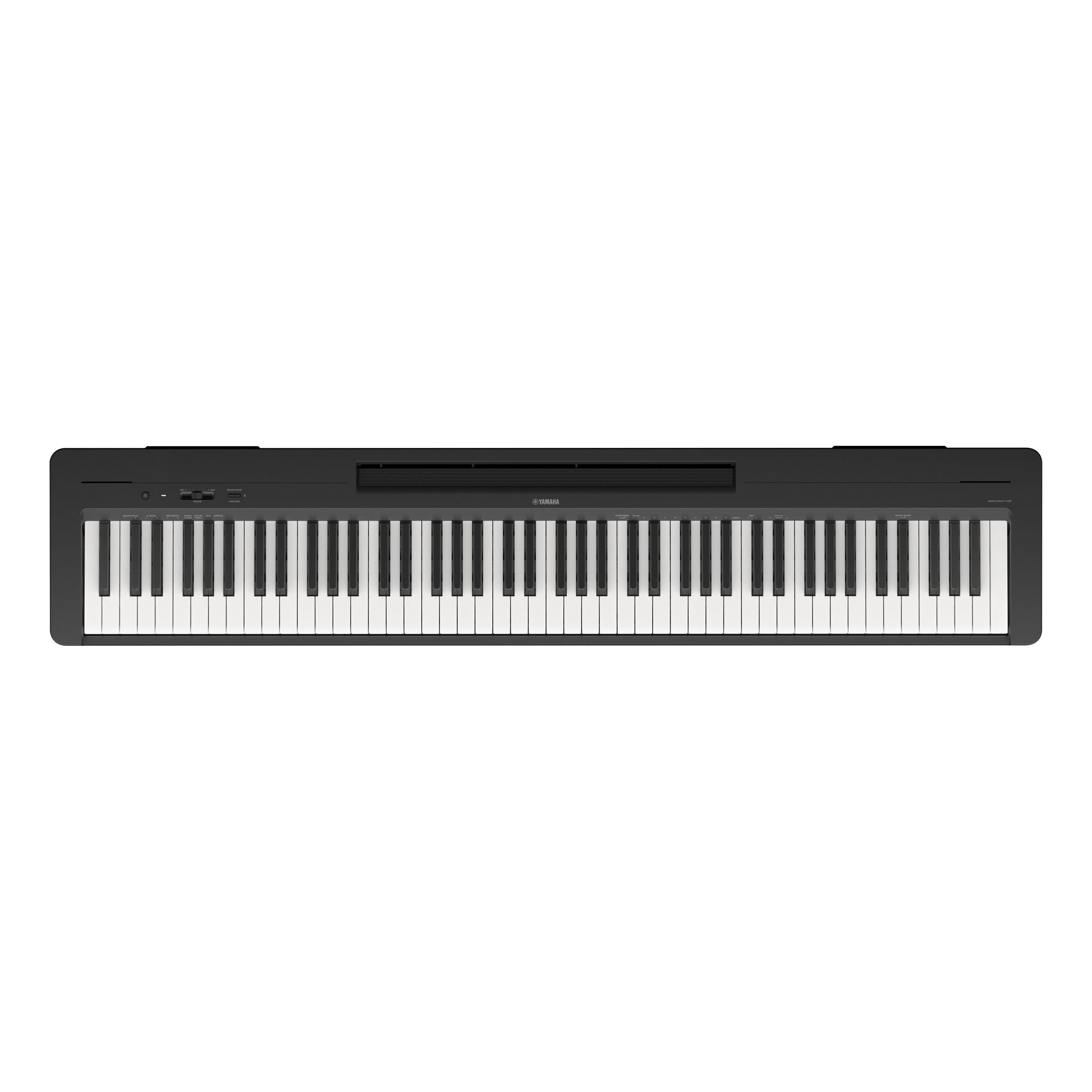 Yamaha P145BT Bluetooth Portable Piano, Satin Black