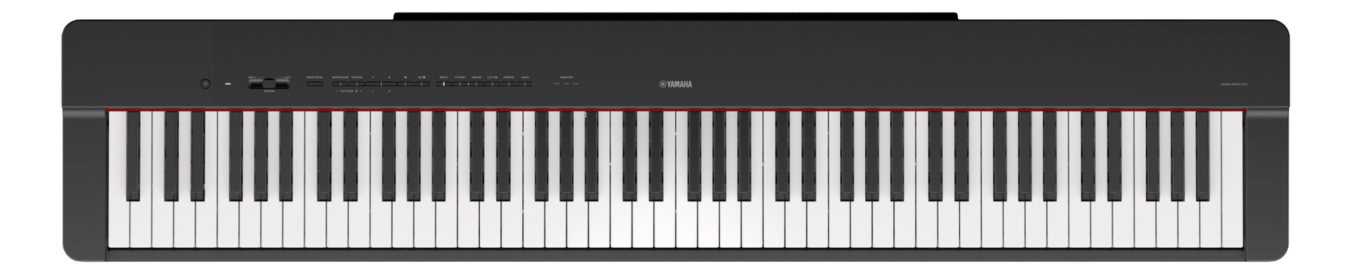 Yamaha P-225 Portable Piano, Satin Black