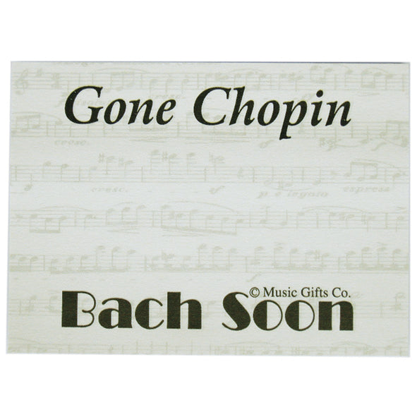 Mini Pad Gone Chopin Bach Soon