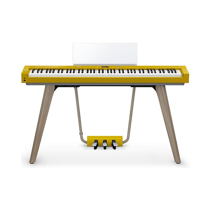 Casio Privia PXS7000HM Harmonious Mustard Digital Piano with FREE Hidrau Stool worth £299