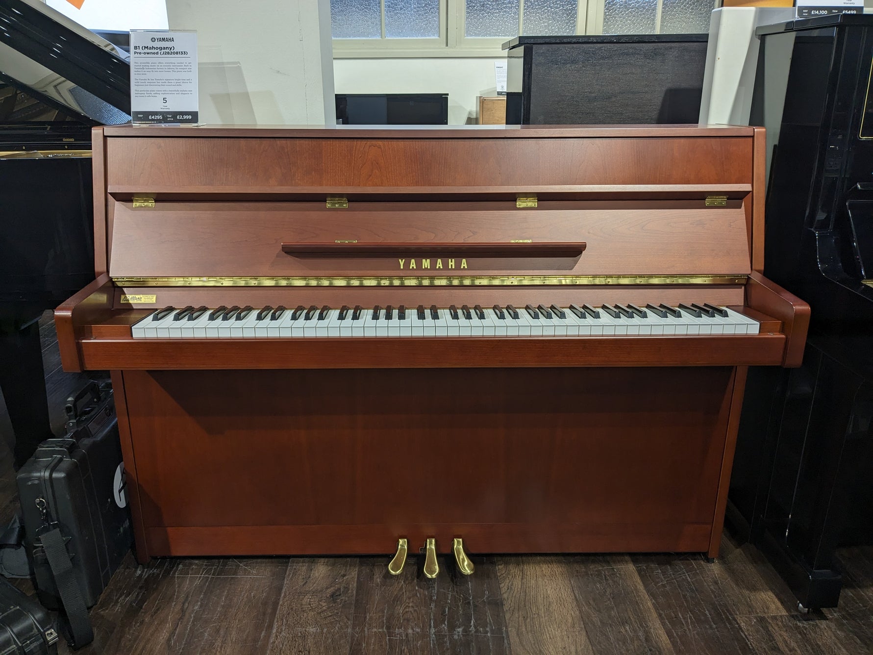 Yamaha b1 upright piano second deals hand