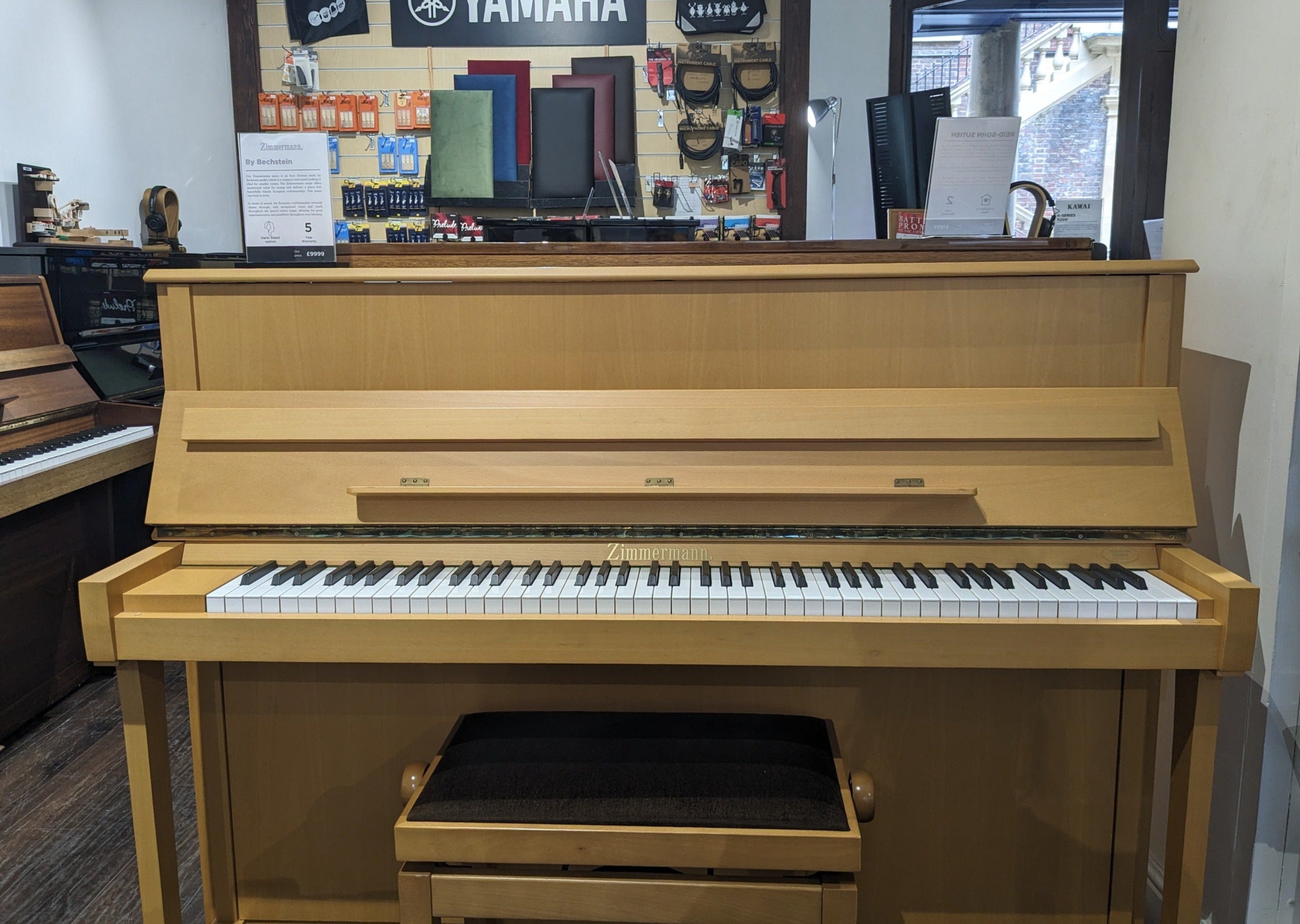 Zimmermann Upright Piano by C.Bechstein