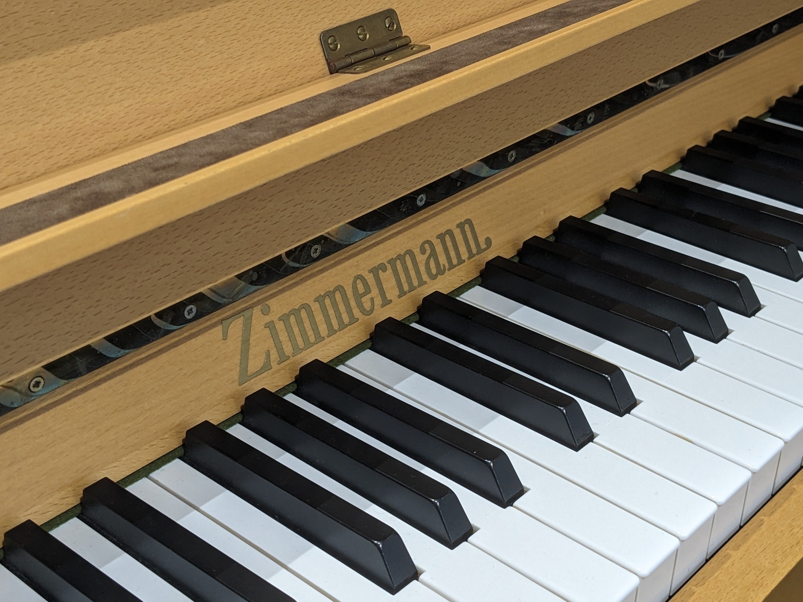 Zimmermann Upright Piano by C.Bechstein