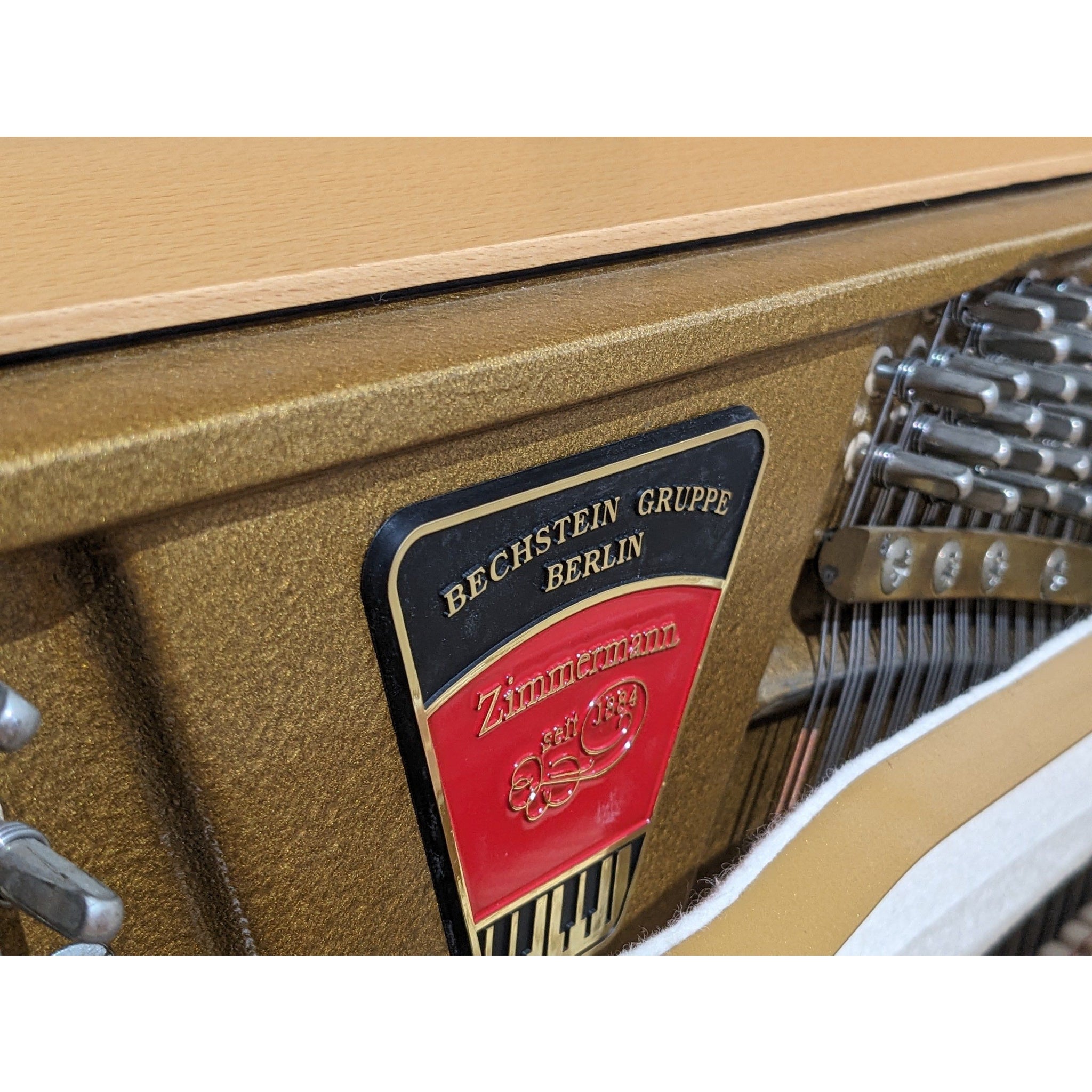 Zimmermann Upright Piano by C.Bechstein (Secondhand)