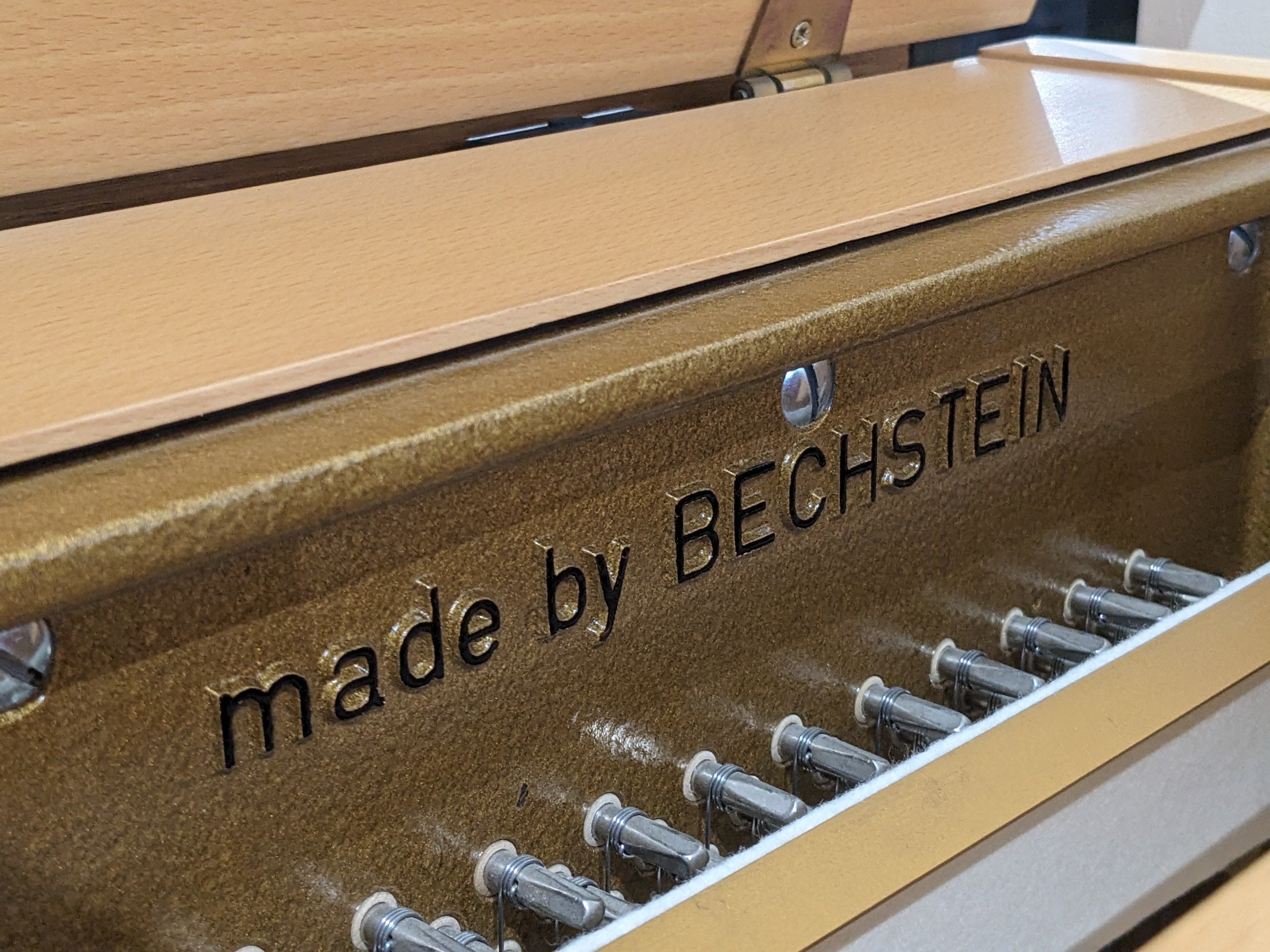 Zimmermann Upright Piano by C.Bechstein