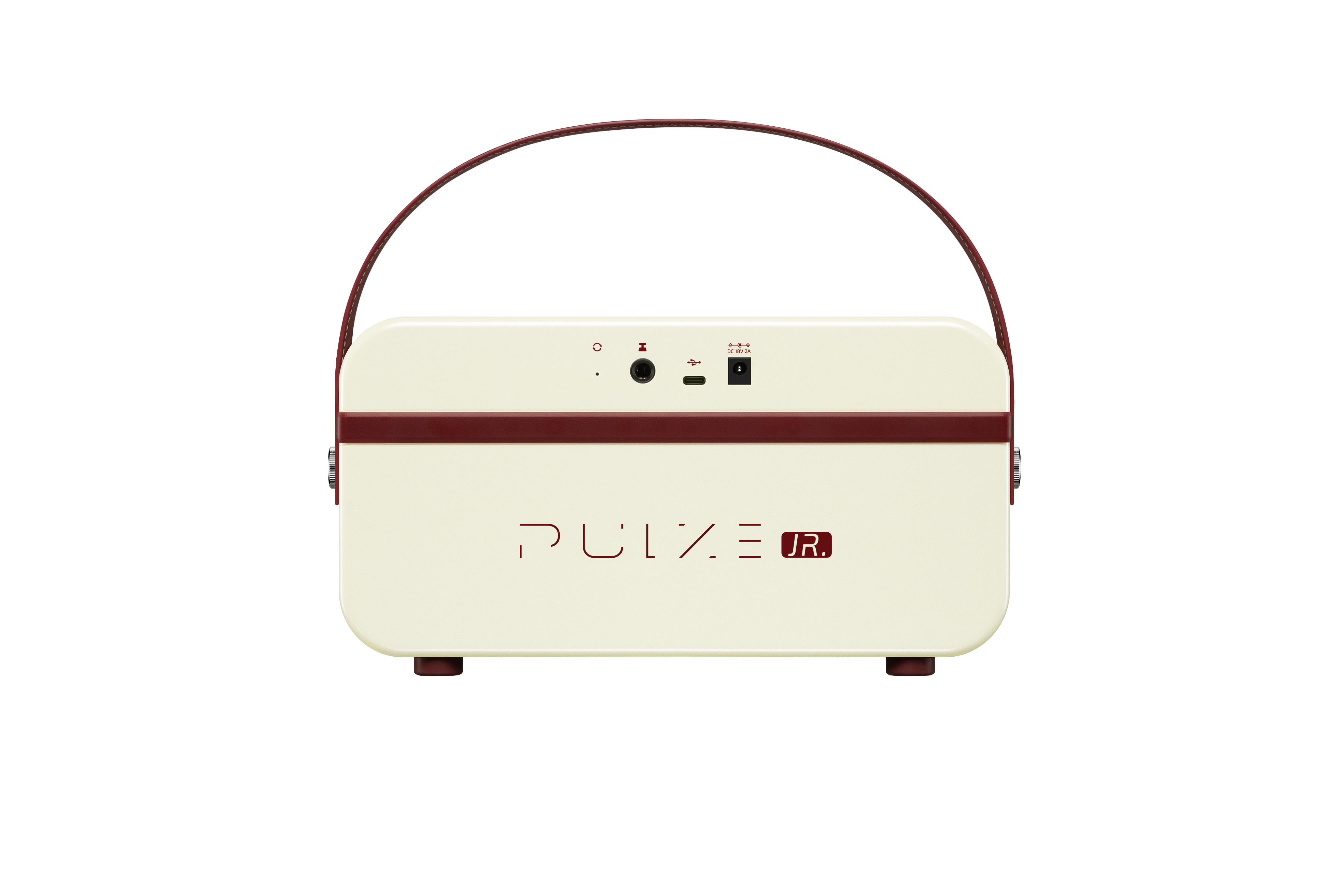Hotone Pulze JR Luna White 2x3-inch 20W guitar amplifier combo